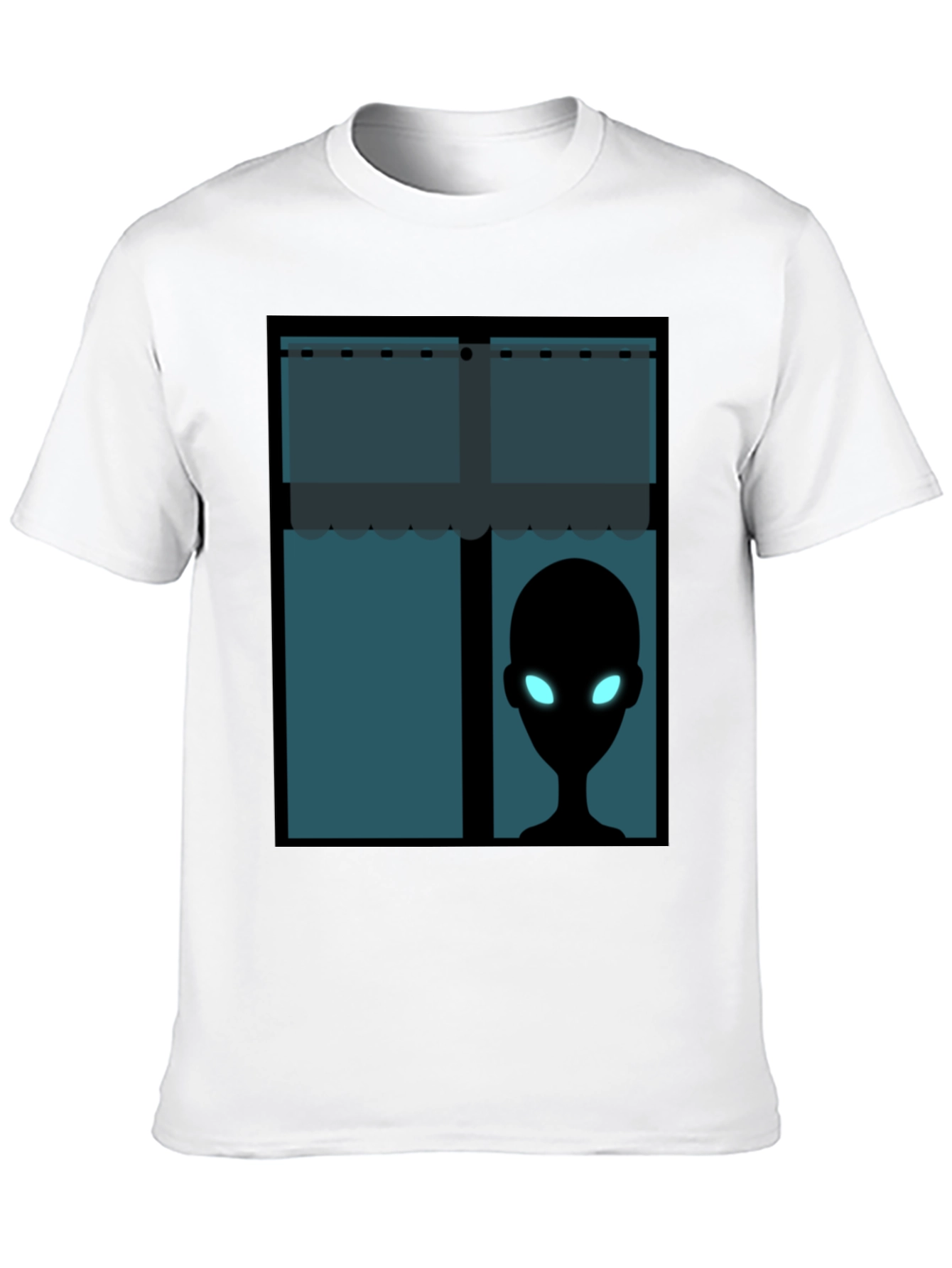 Alien Window View T-Shirt