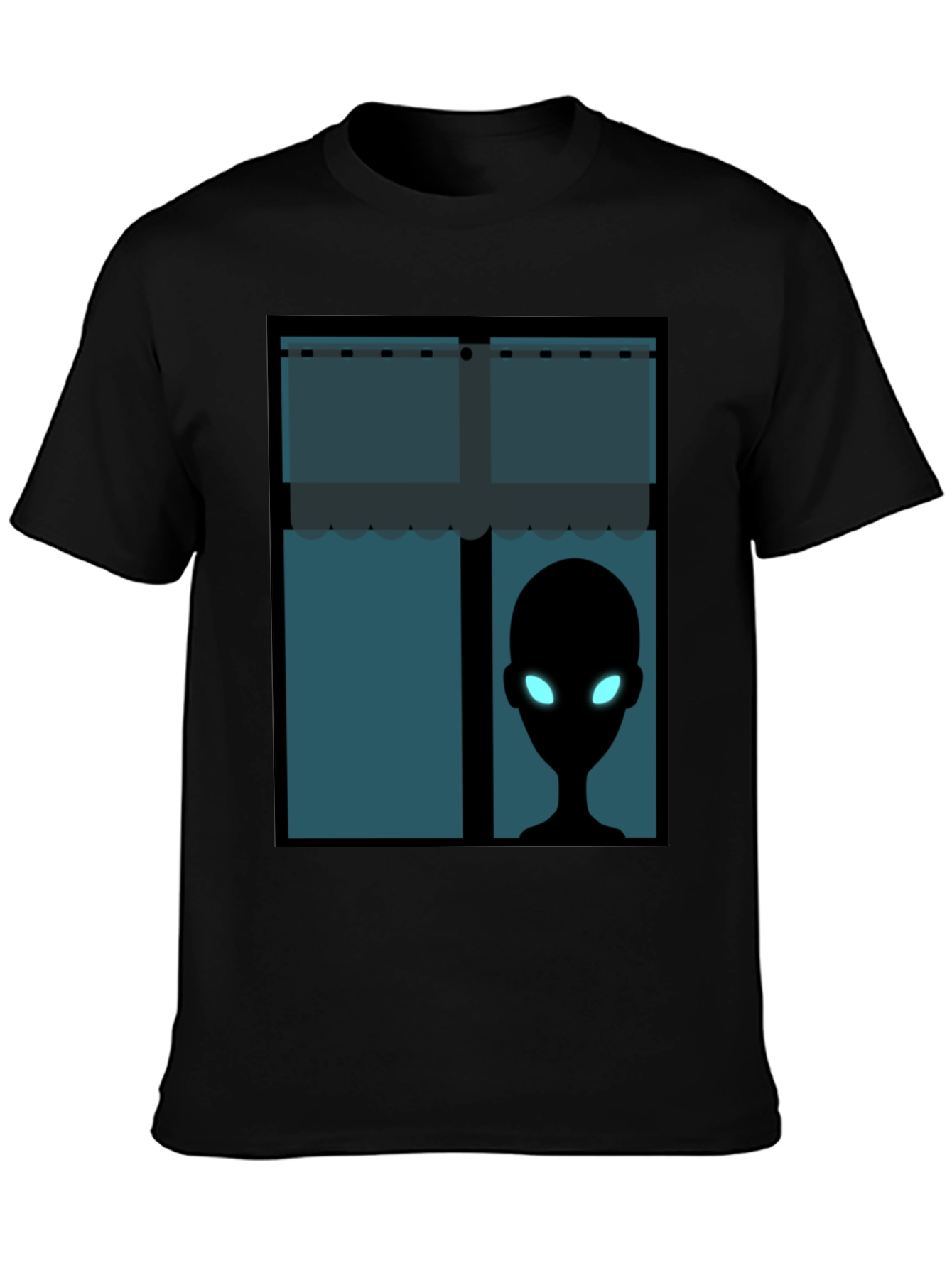Alien Window View T-Shirt