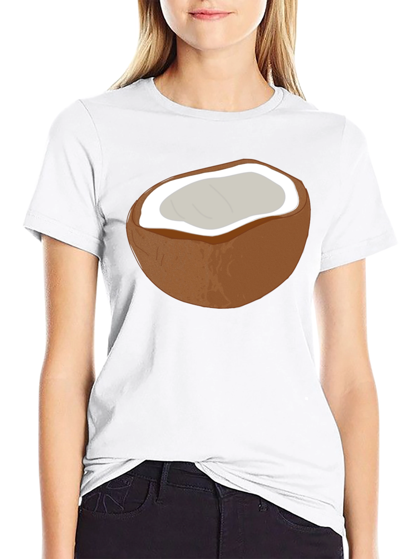 Coconut Graphic Tee - Island Vibes