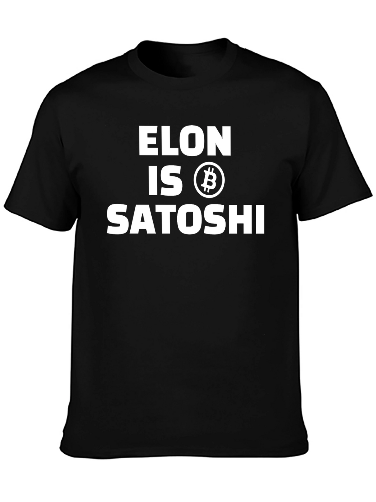 Elon is Satoshi T-Shirt - Crypto Humor Tee