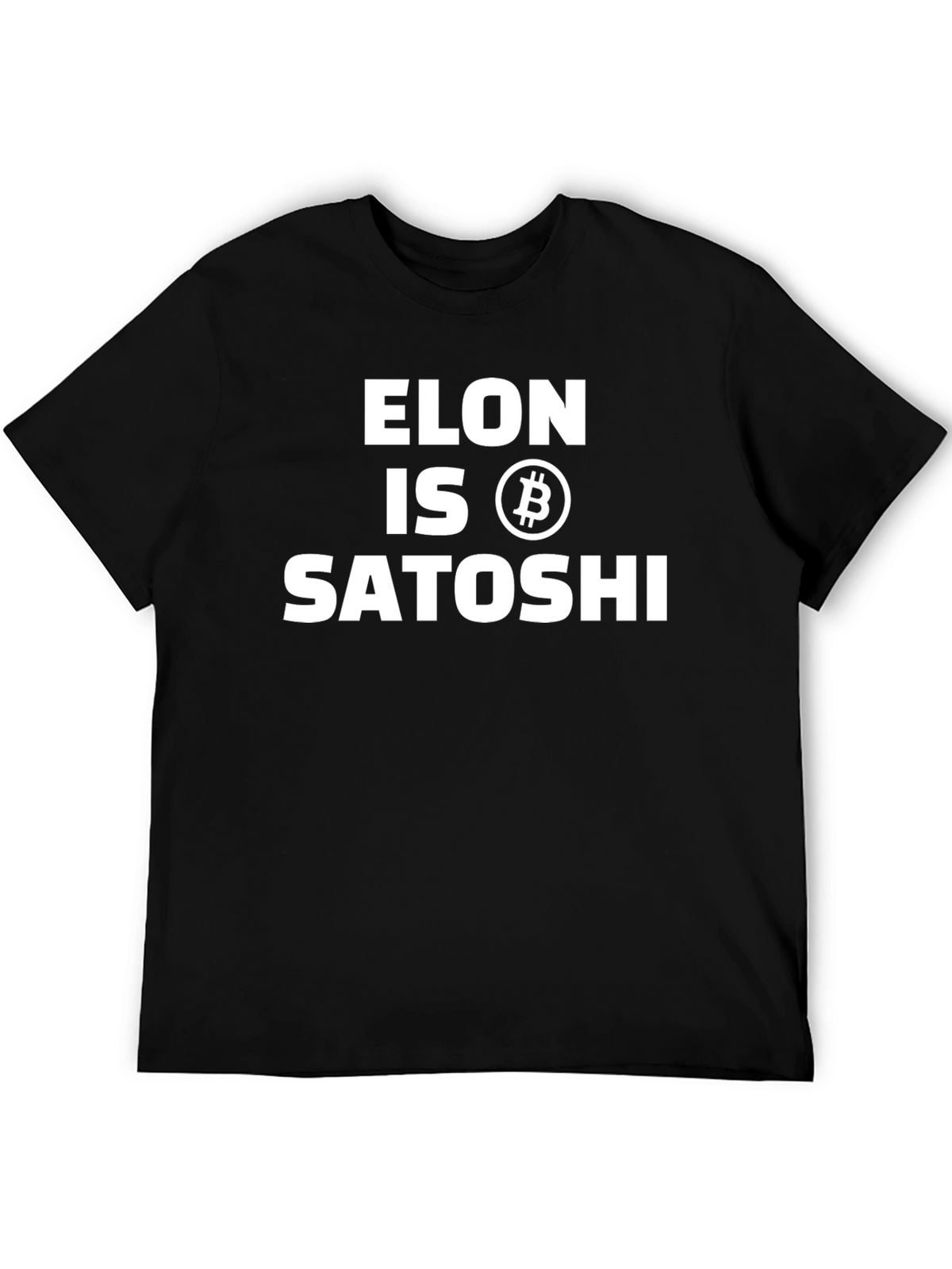 Elon is Satoshi T-Shirt - Crypto Humor Tee