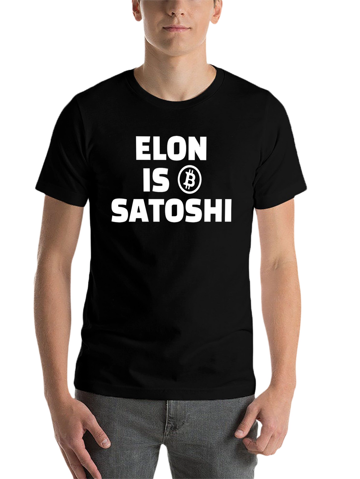 Elon is Satoshi T-Shirt - Crypto Humor Tee