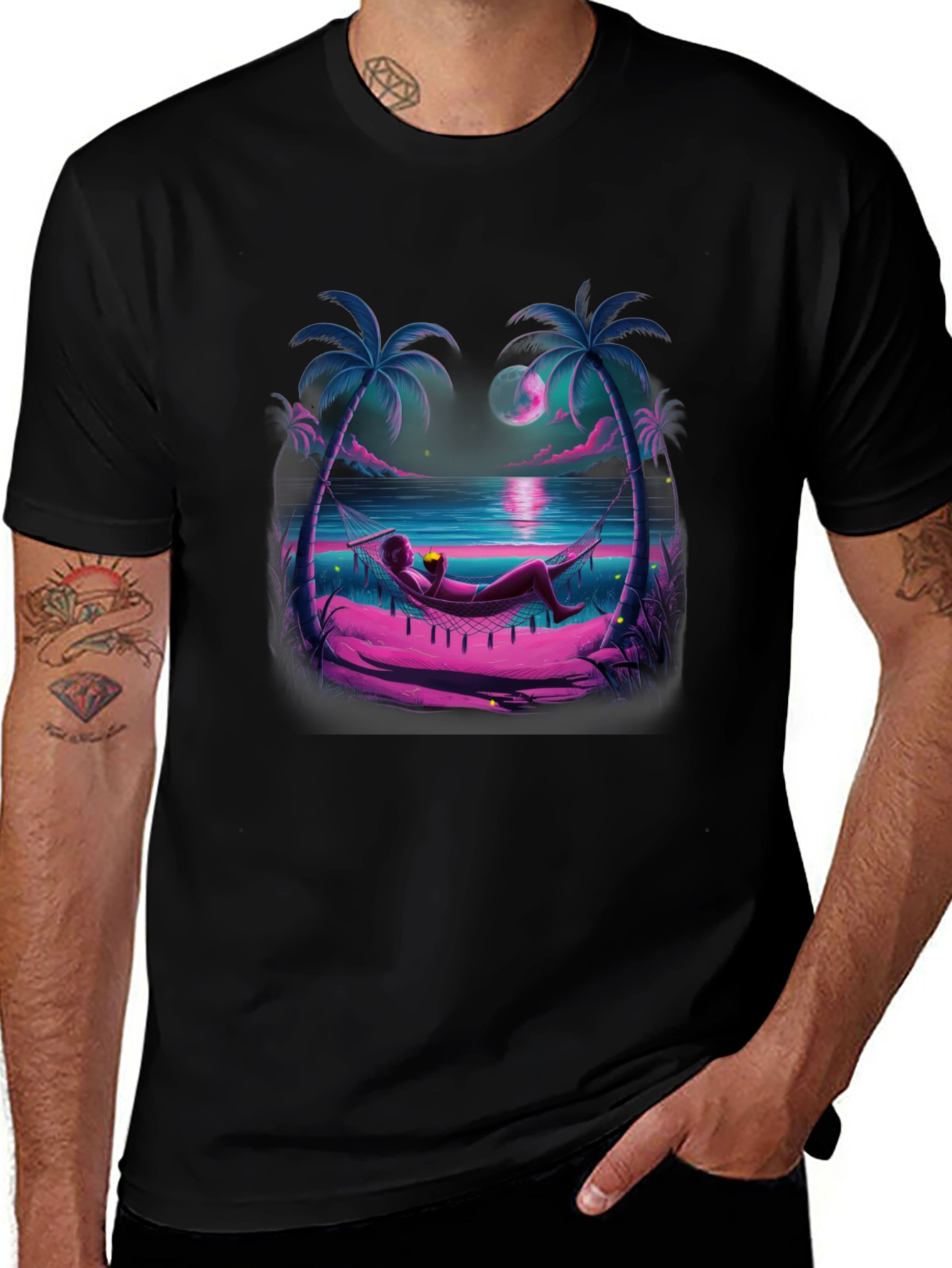 Vaporwave Beach T-Shirt