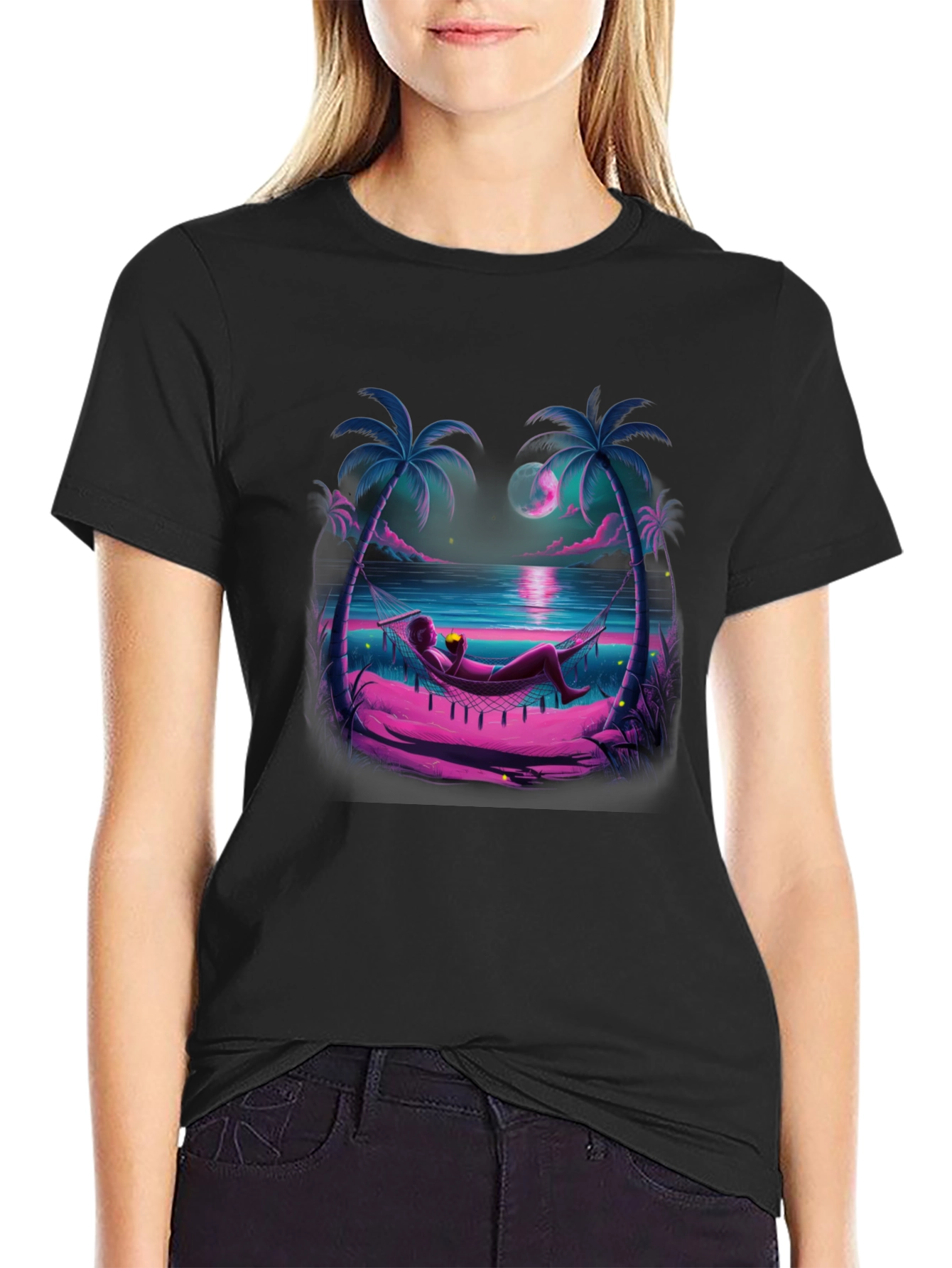Vaporwave Beach T-Shirt