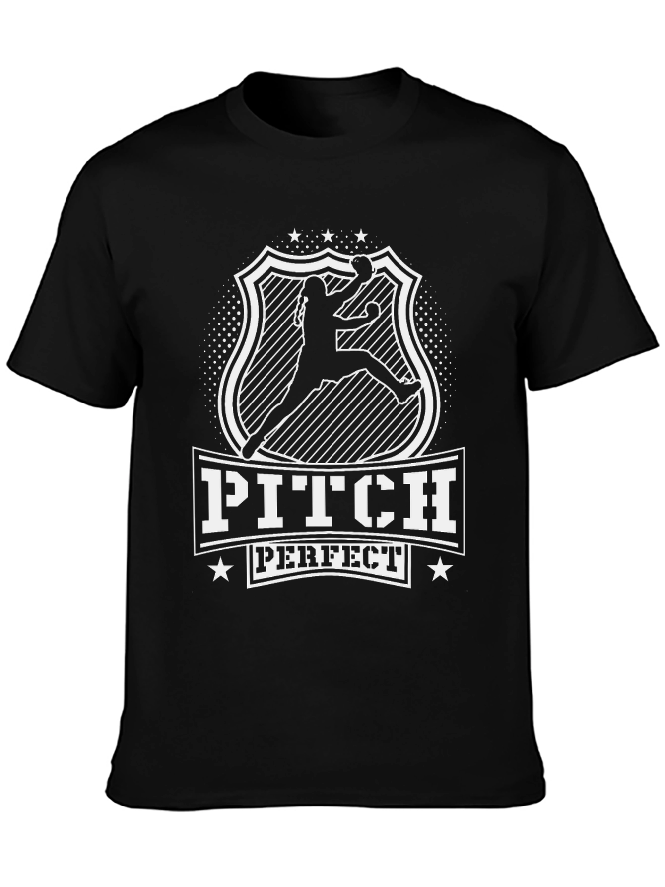 Pitch Perfect Graphic T-Shirt - Black