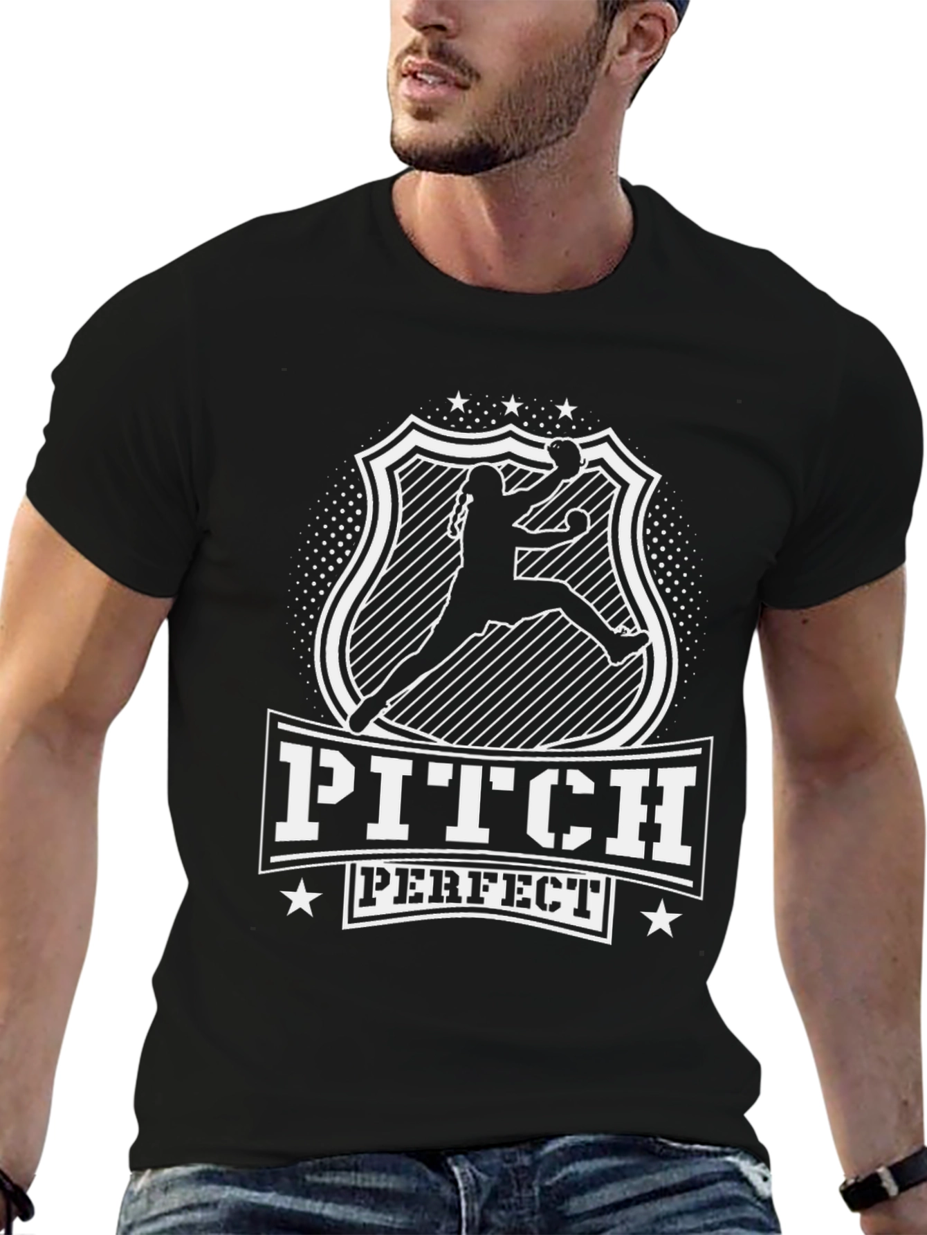 Pitch Perfect Graphic T-Shirt - Black