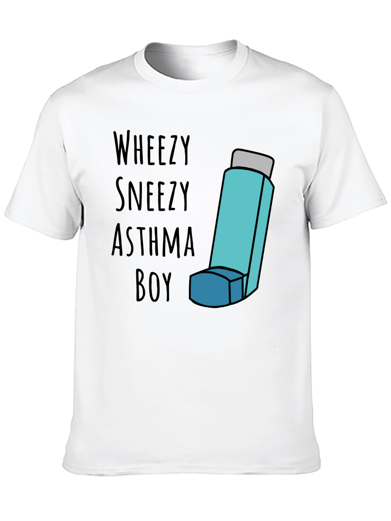 Wheezy Sneezy Asthma Boy T-Shirt