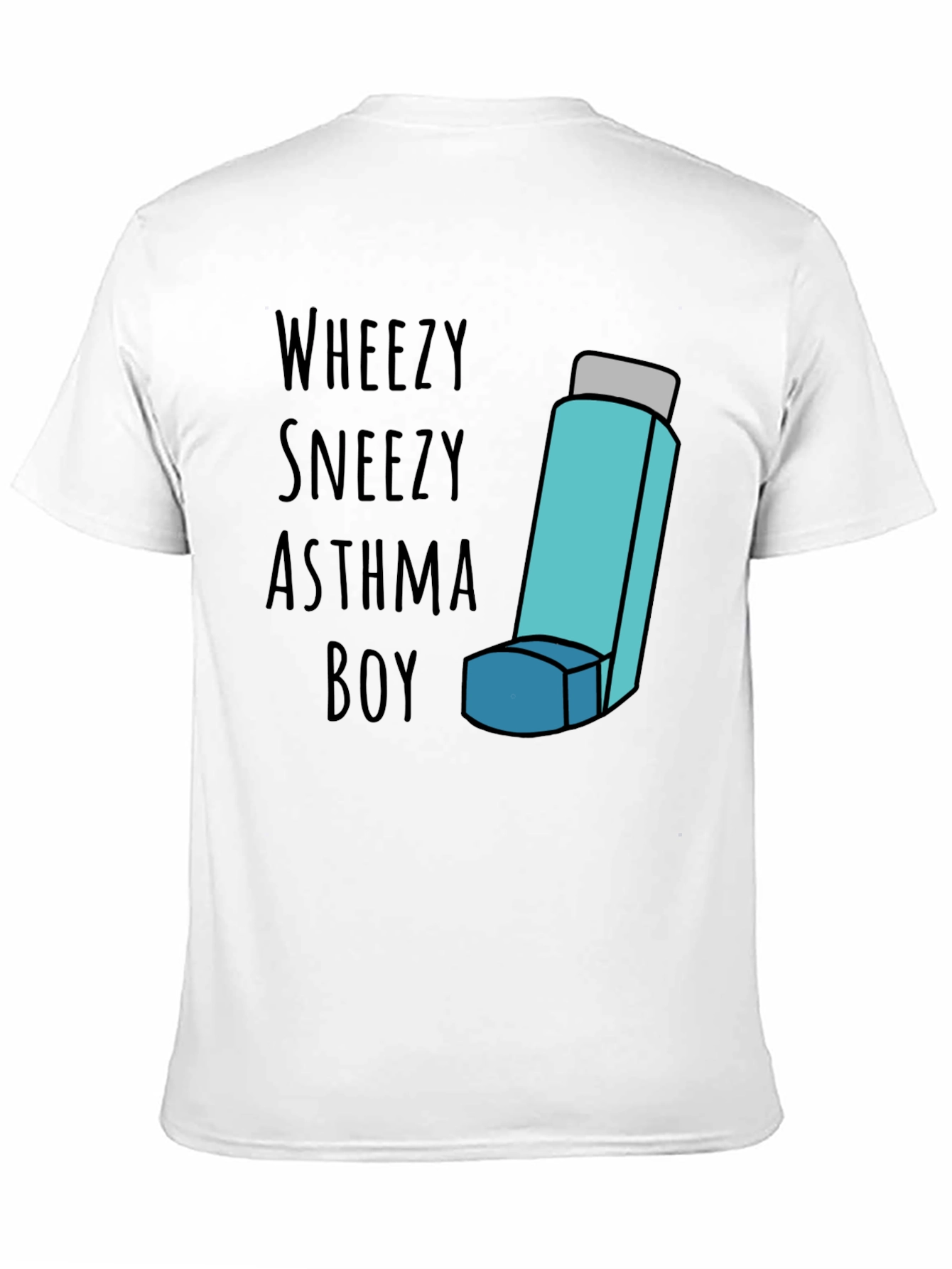 Wheezy Sneezy Asthma Boy T-Shirt