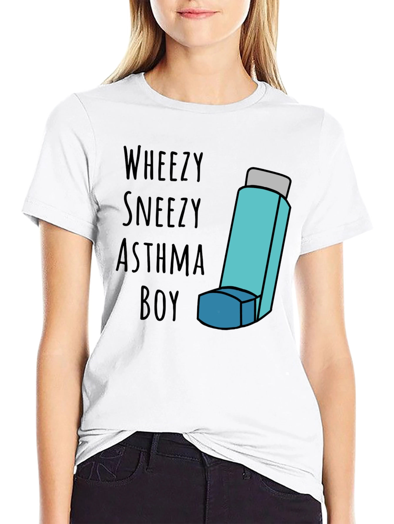 Wheezy Sneezy Asthma Boy T-Shirt
