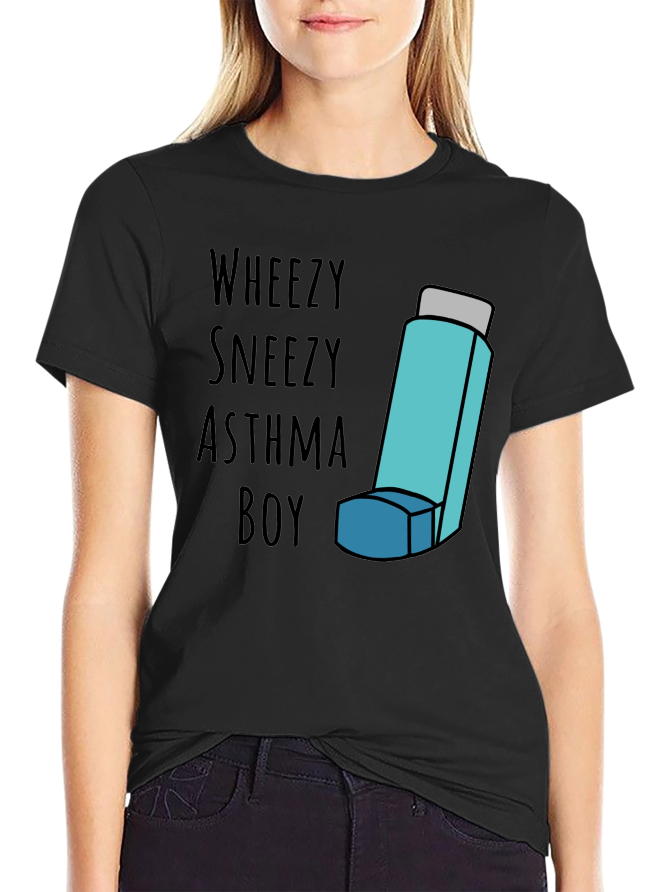 Wheezy Sneezy Asthma Boy T-Shirt
