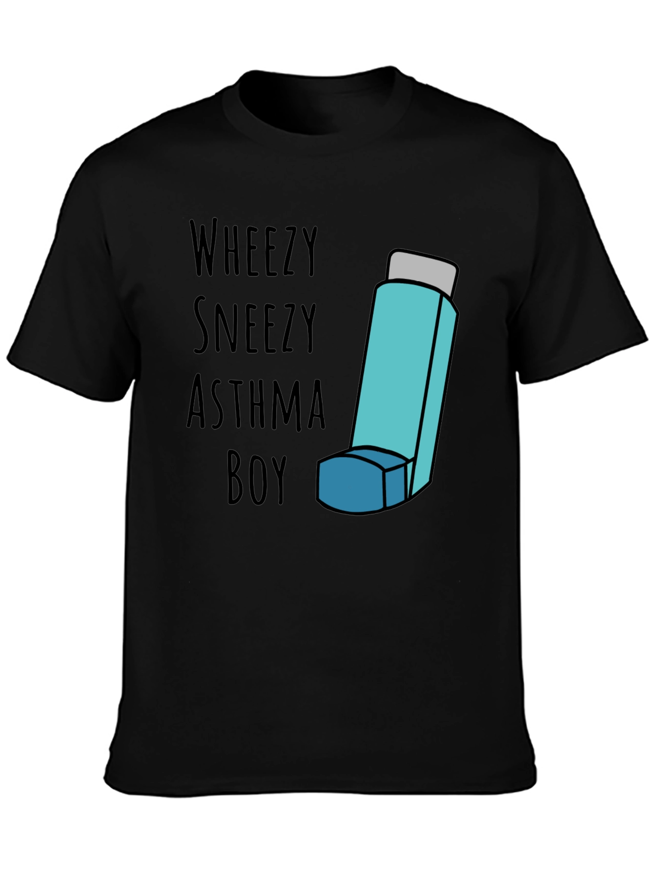 Wheezy Sneezy Asthma Boy T-Shirt