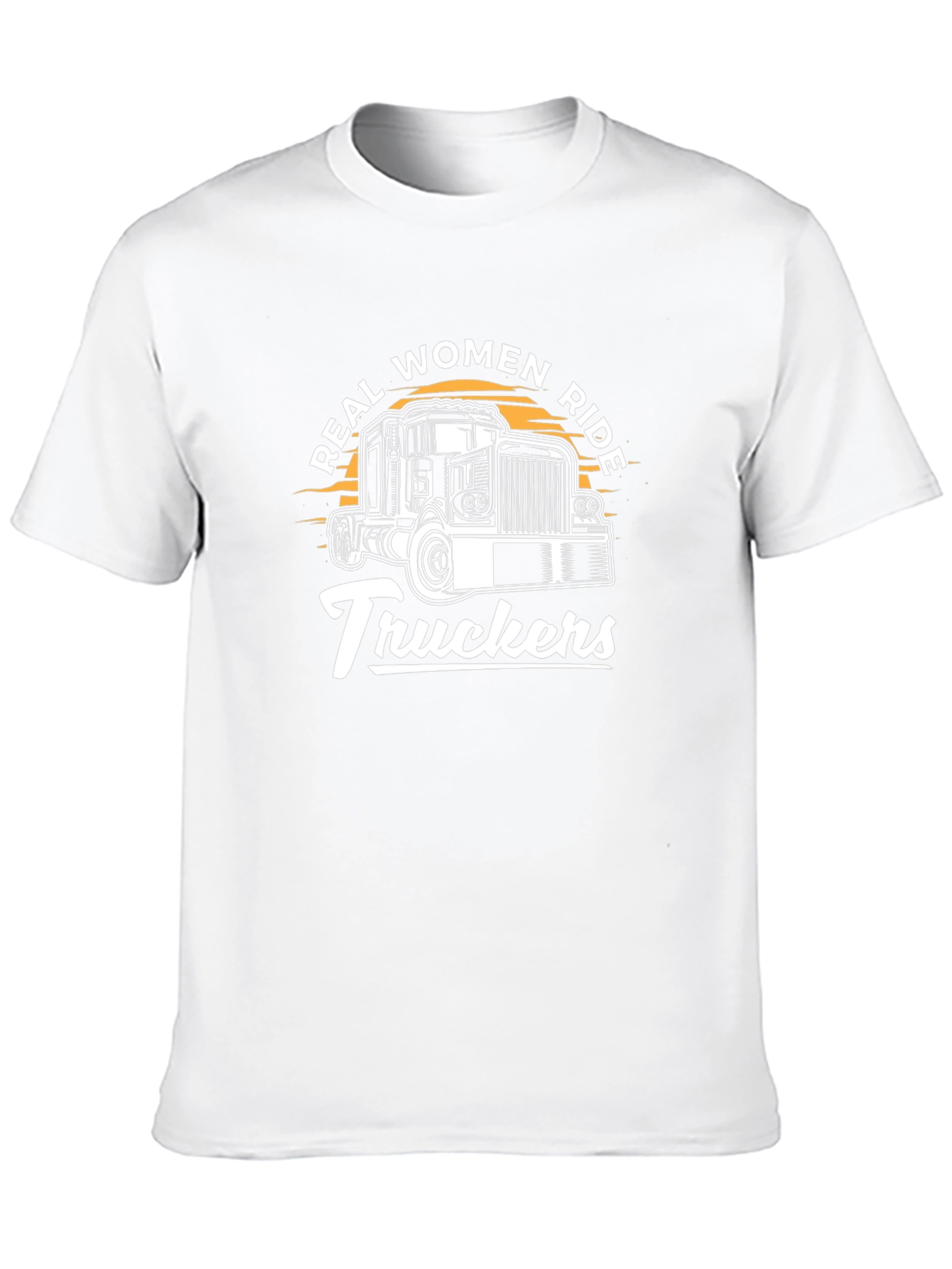 Real Women Ride Truckers Graphic Tee