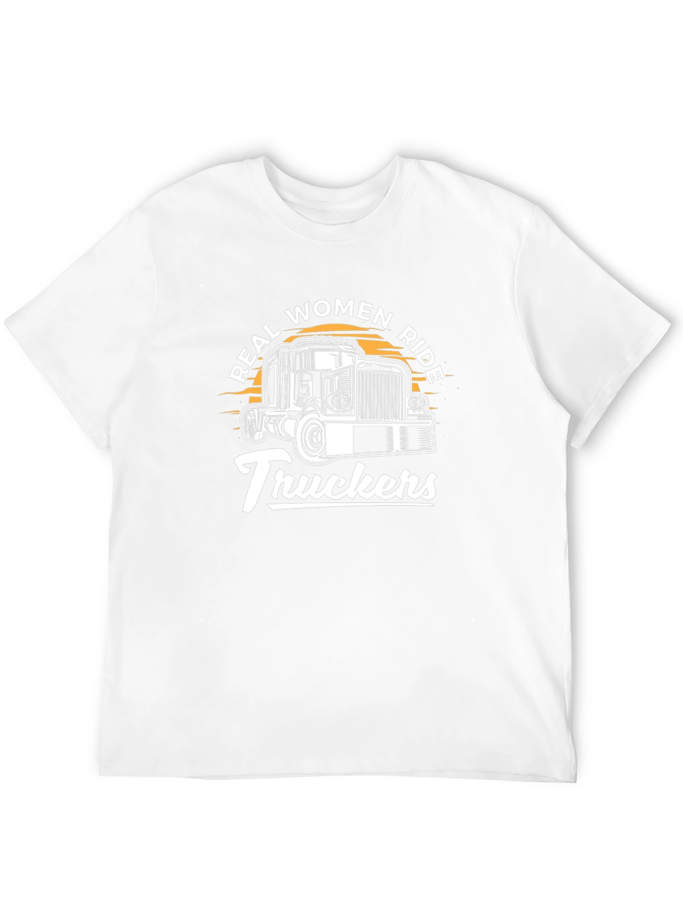 Real Women Ride Truckers Graphic Tee