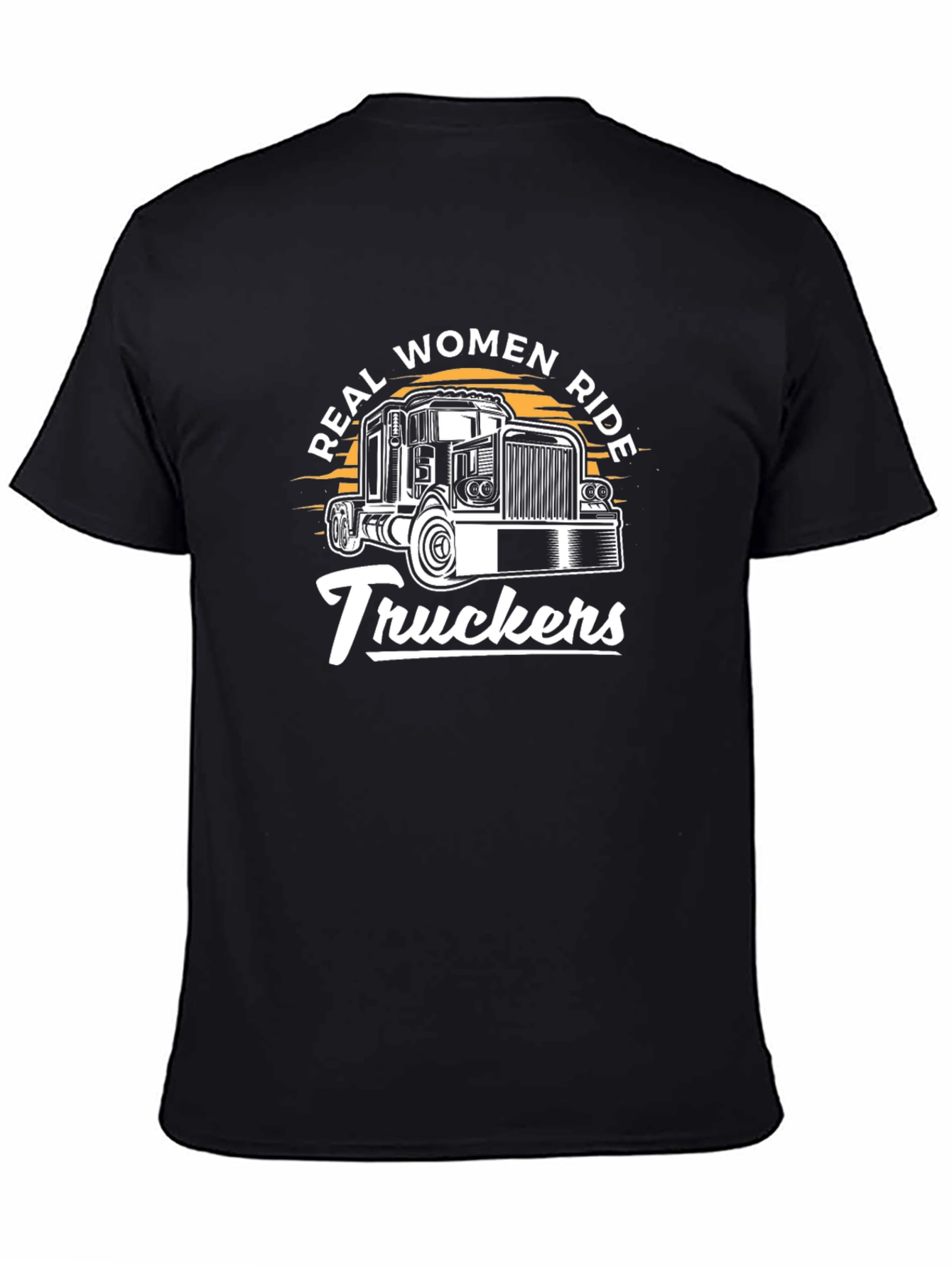 Real Women Ride Truckers Graphic Tee