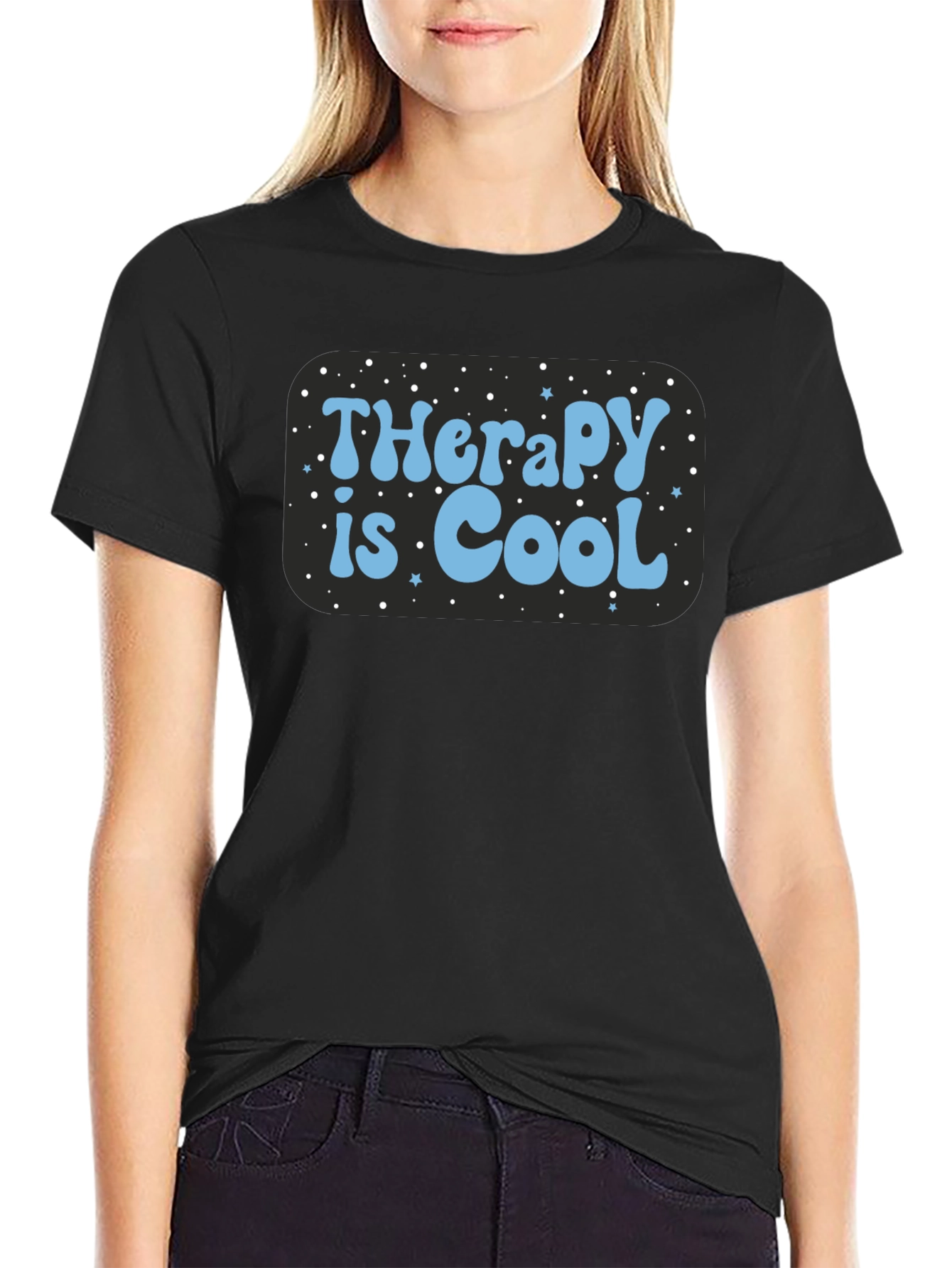 Therapy is Cool Graphic T-Shirt