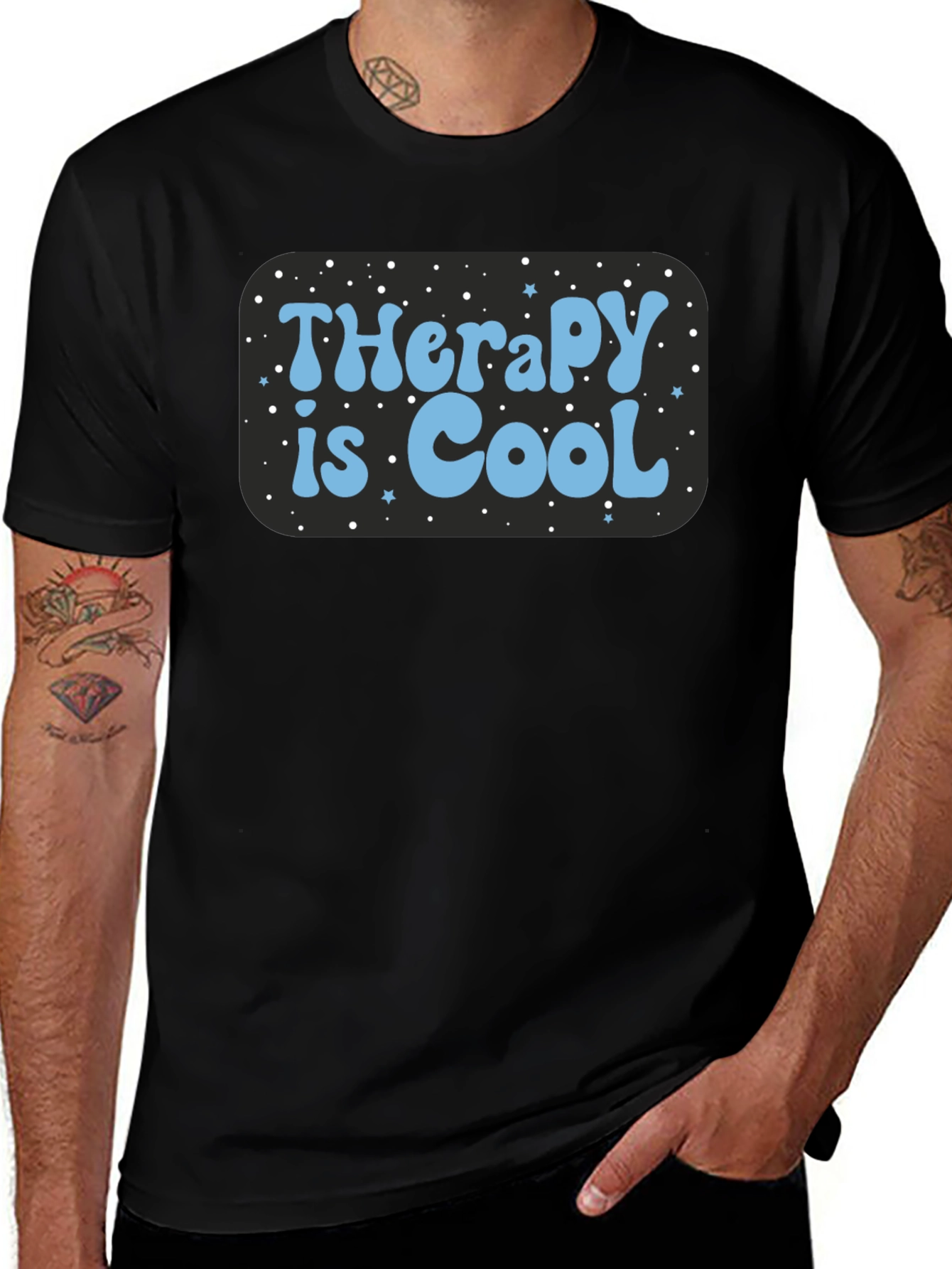Therapy is Cool Graphic T-Shirt