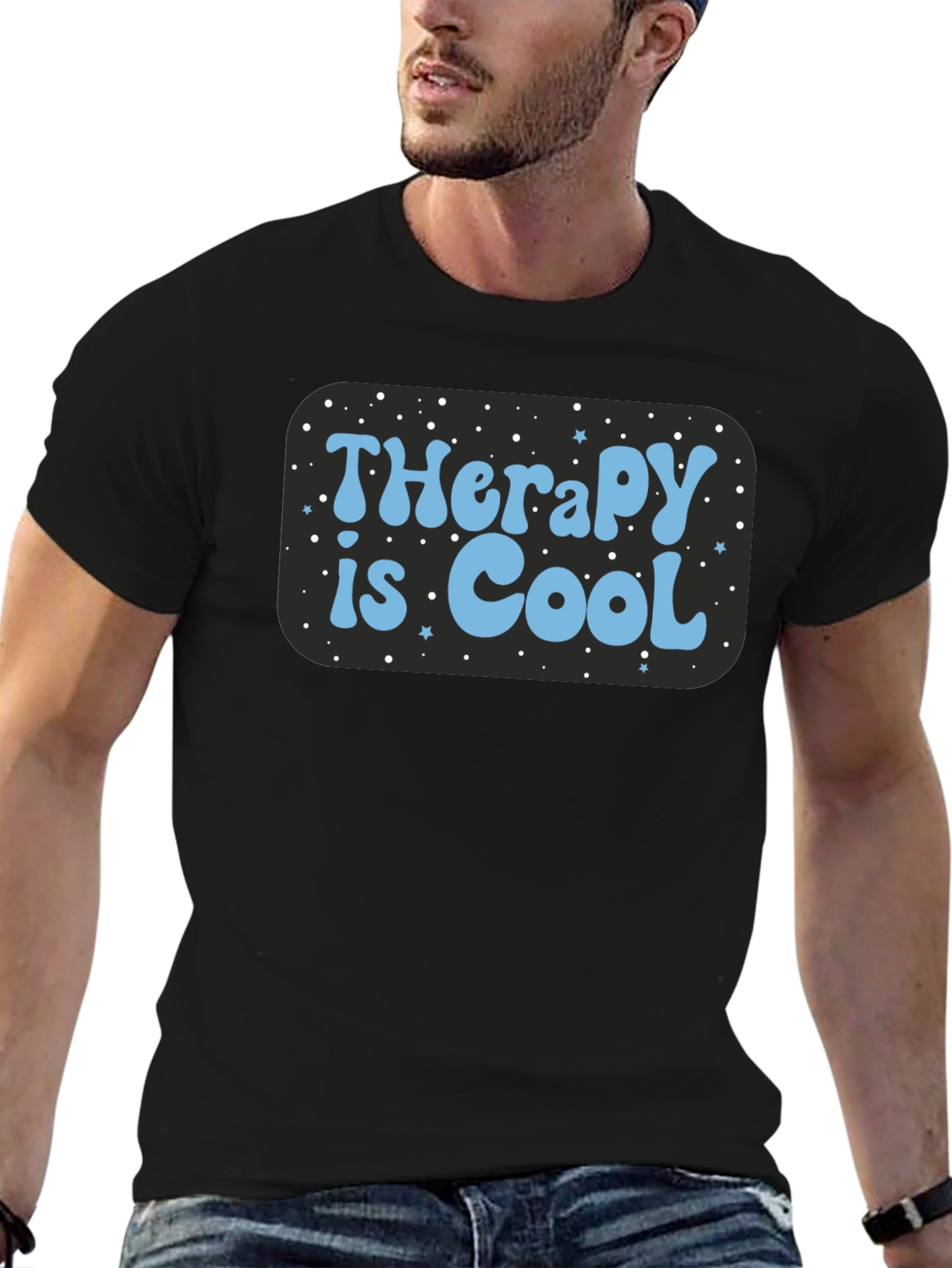 Therapy is Cool Graphic T-Shirt