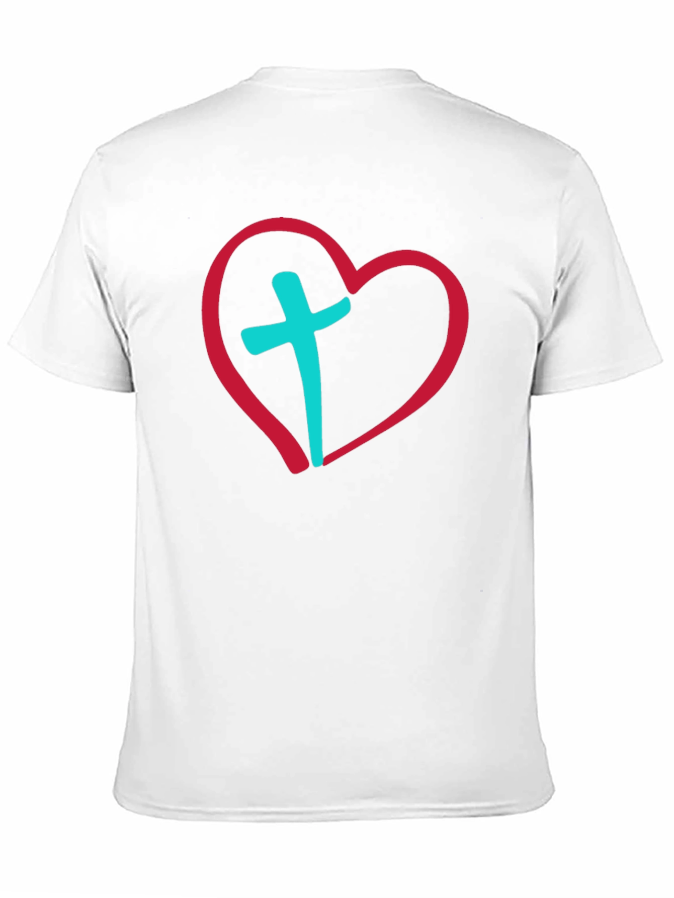 Heart and Cross Graphic Tee