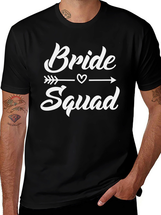 Bride Squad Graphic T-Shirt - Wedding Party Tee