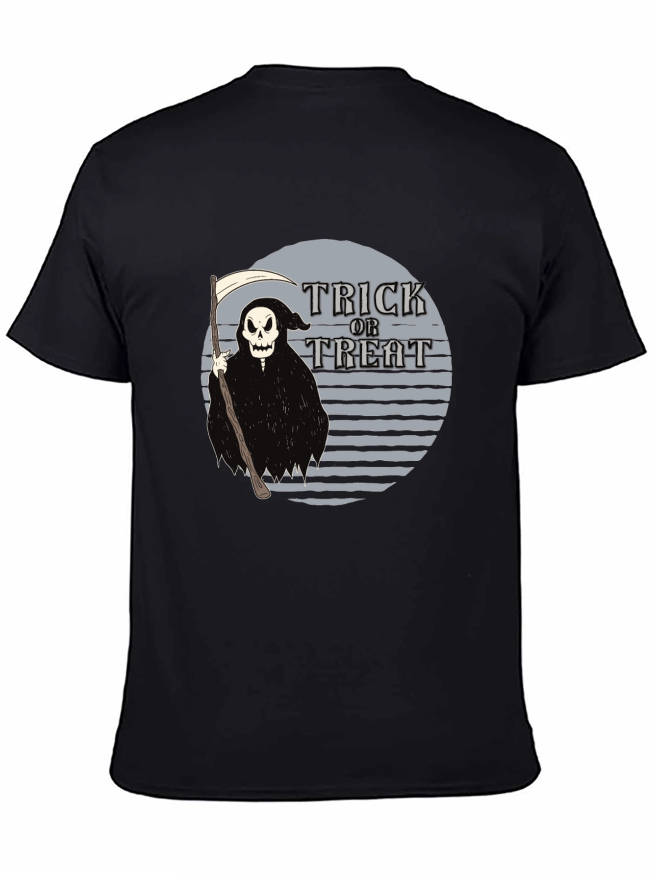 Halloween Trick or Treat Grim Reaper T-Shirt