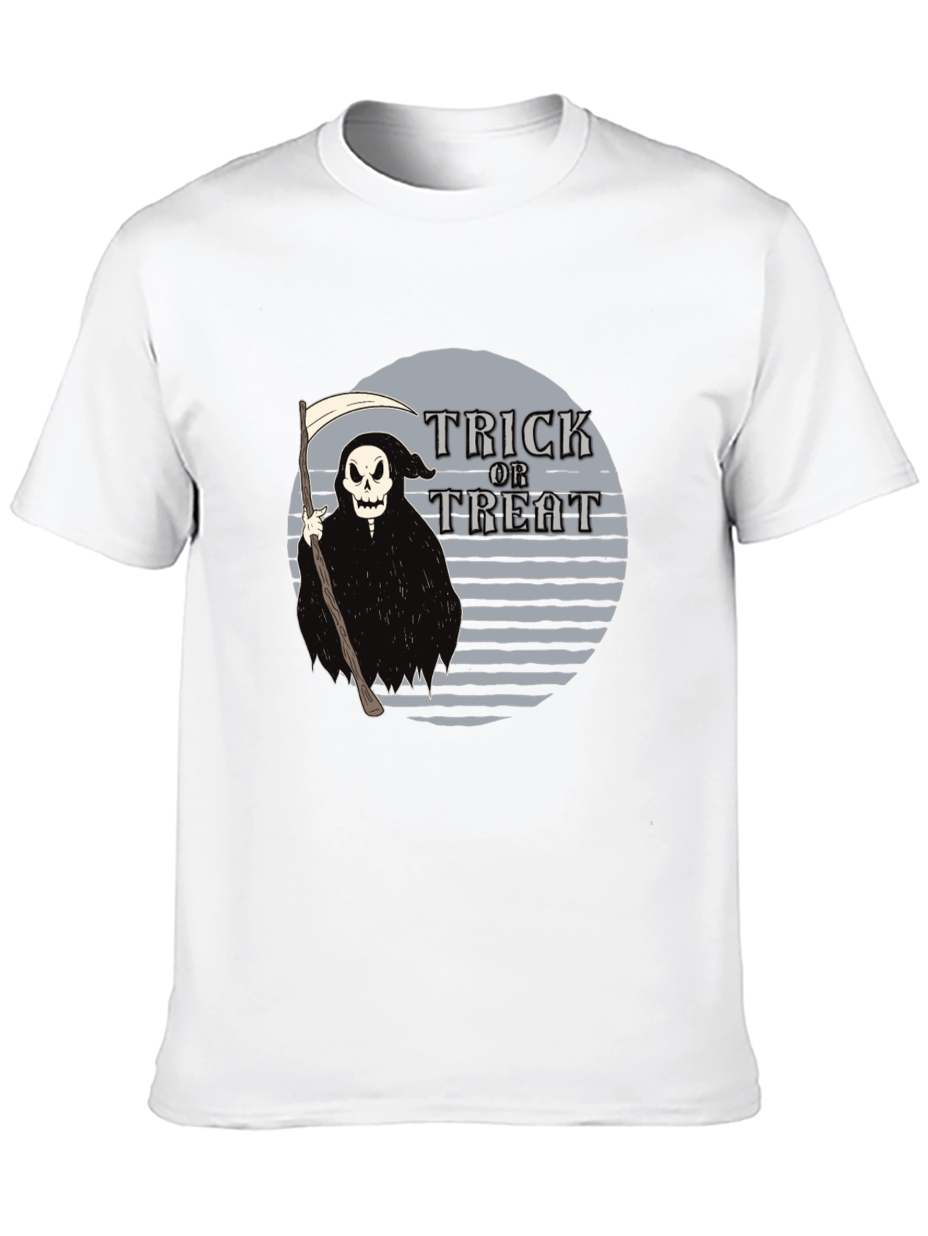 Halloween Trick or Treat Grim Reaper T-Shirt