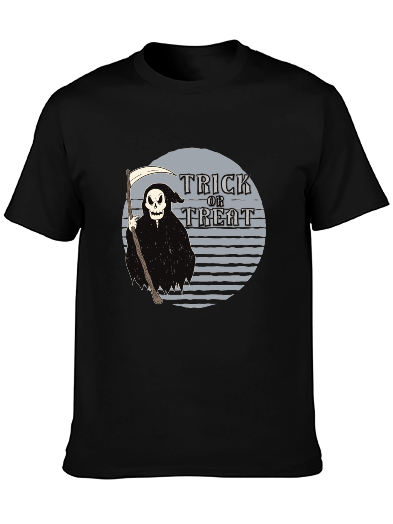 Halloween Trick or Treat Grim Reaper T-Shirt