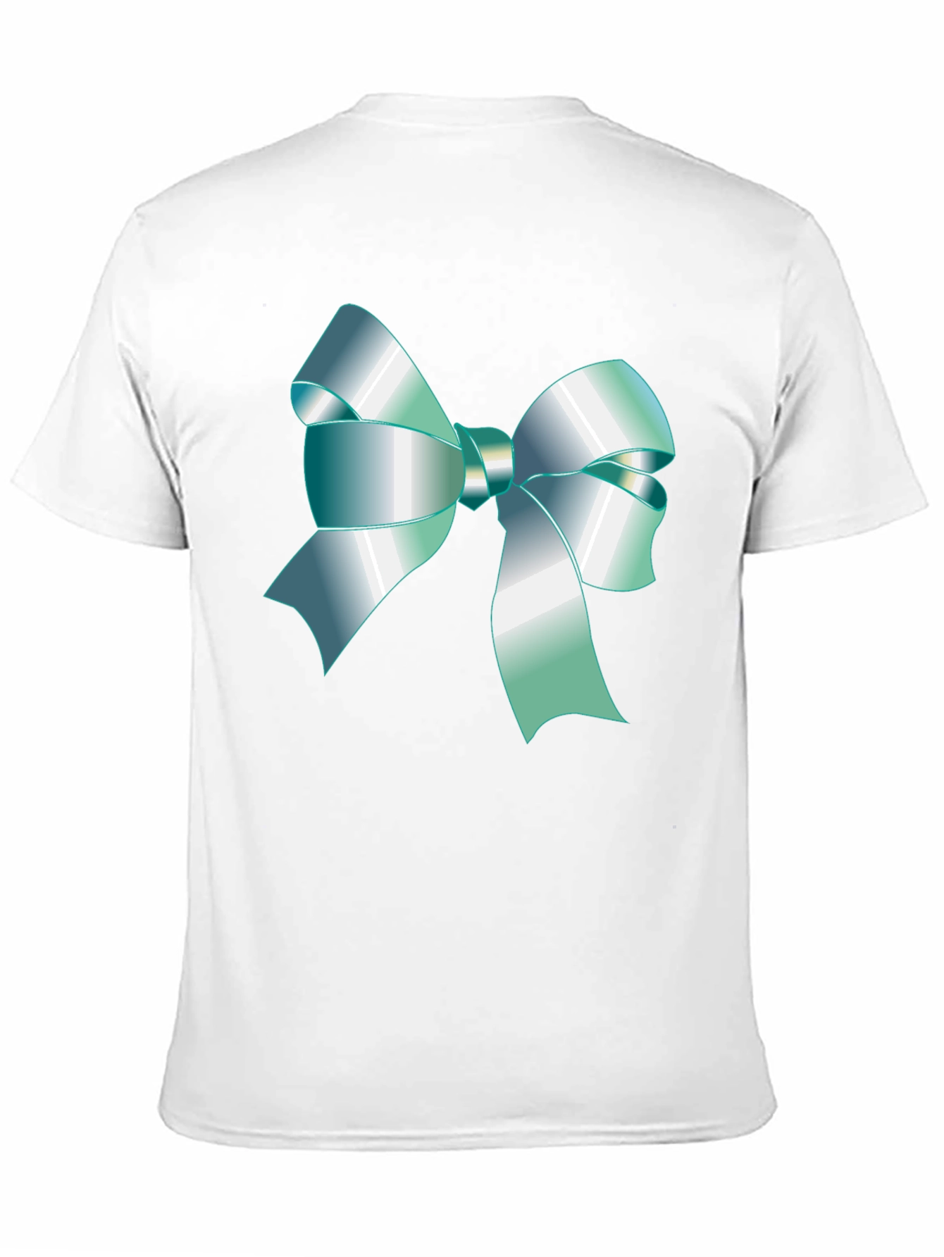 Ribbon Graphic Black T-Shirt