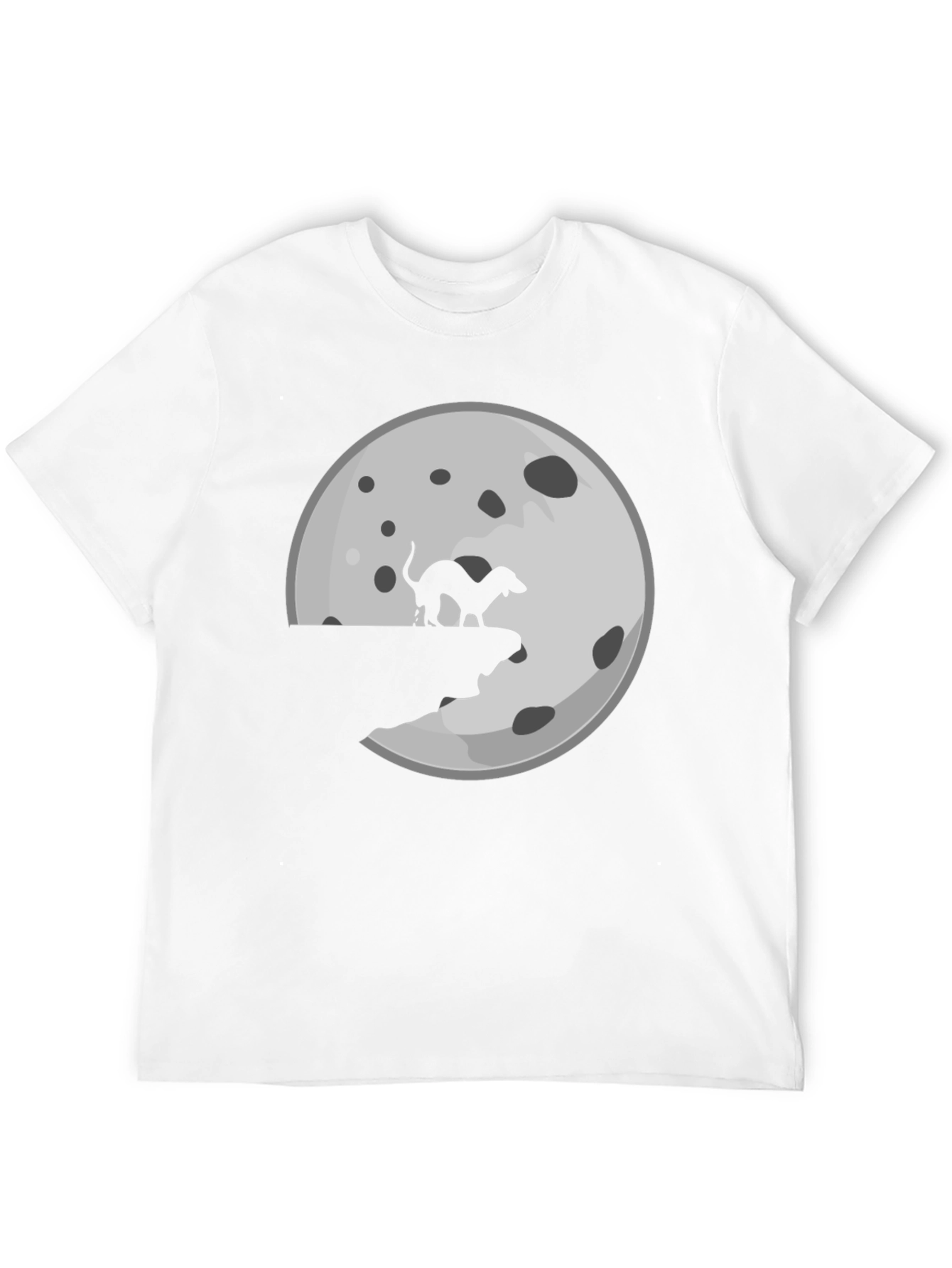 Dog Mooning T-Shirt - Novelty Graphic Tee