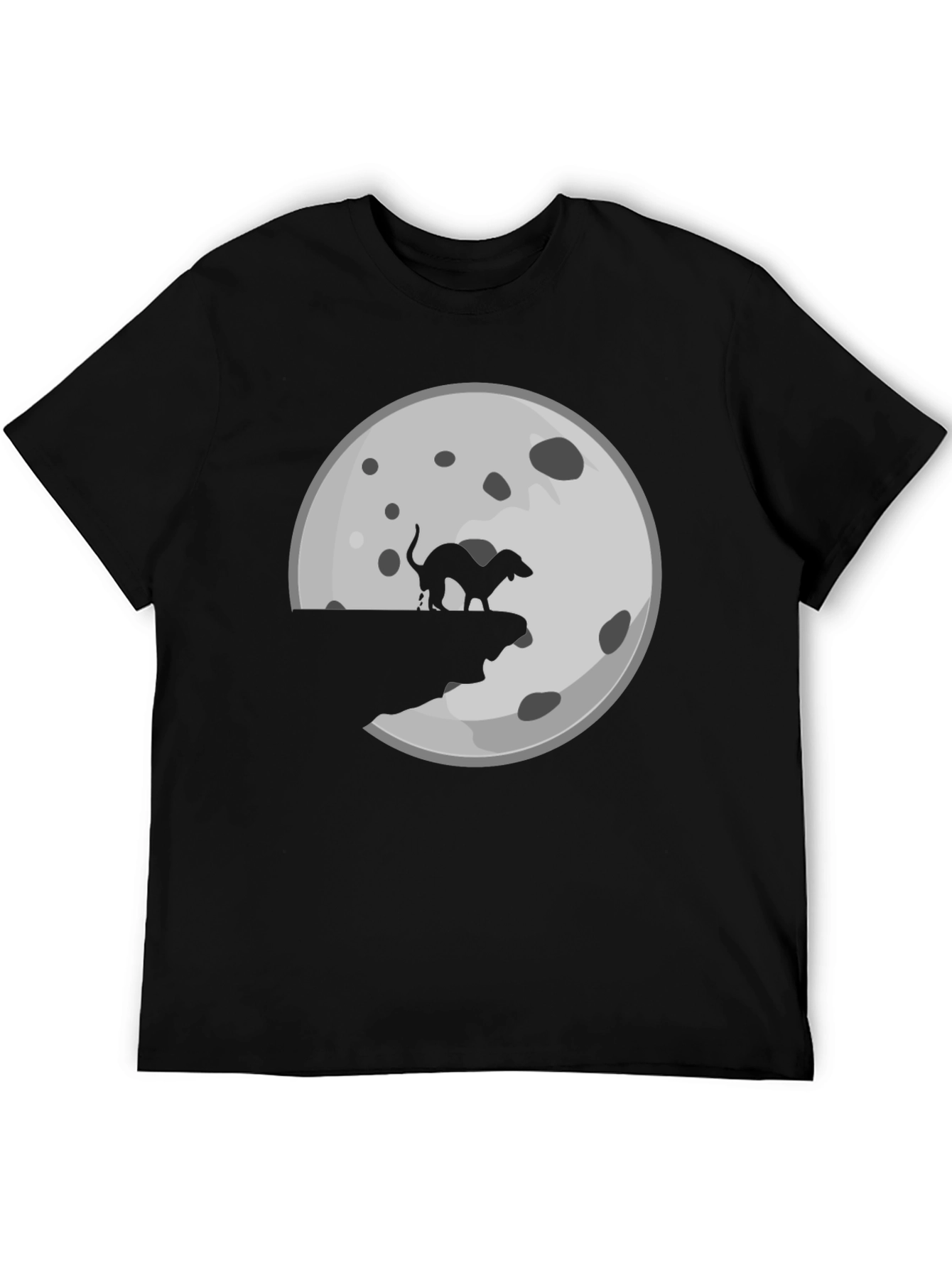 Dog Mooning T-Shirt - Novelty Graphic Tee