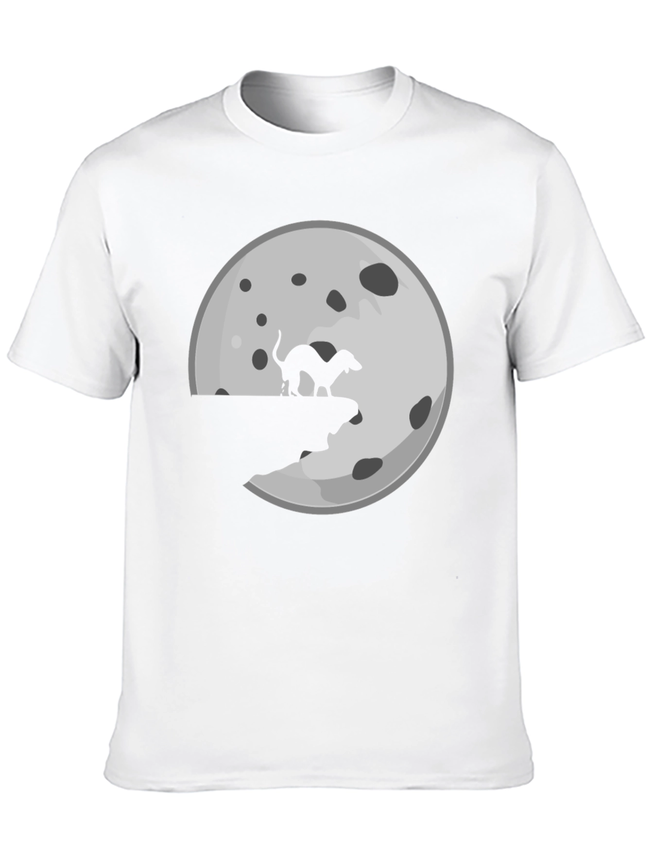 Dog Mooning T-Shirt - Novelty Graphic Tee