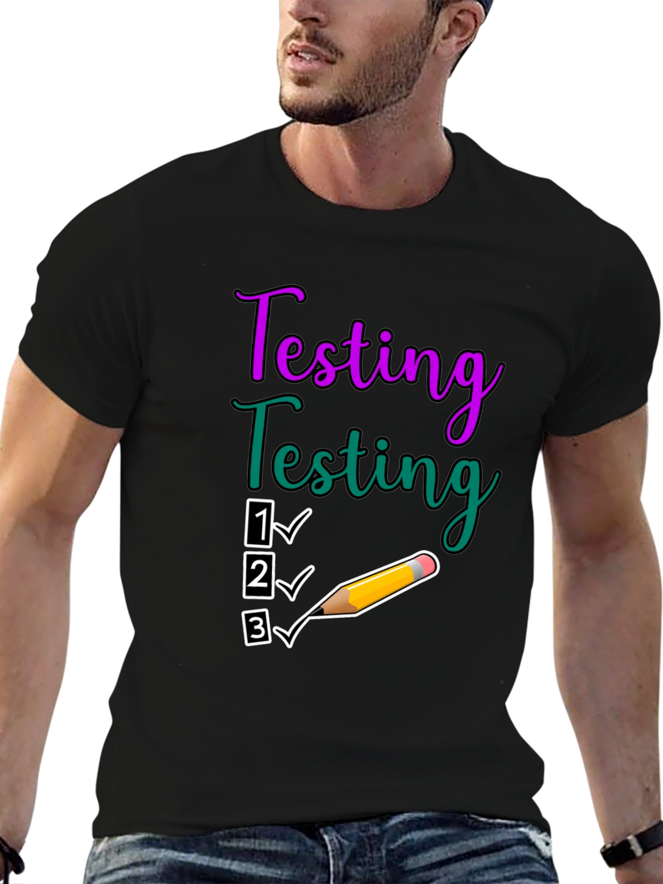 Testing Checklist Graphic T-Shirt