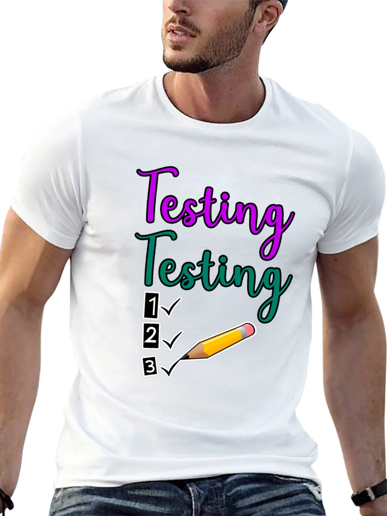 Testing Checklist Graphic T-Shirt