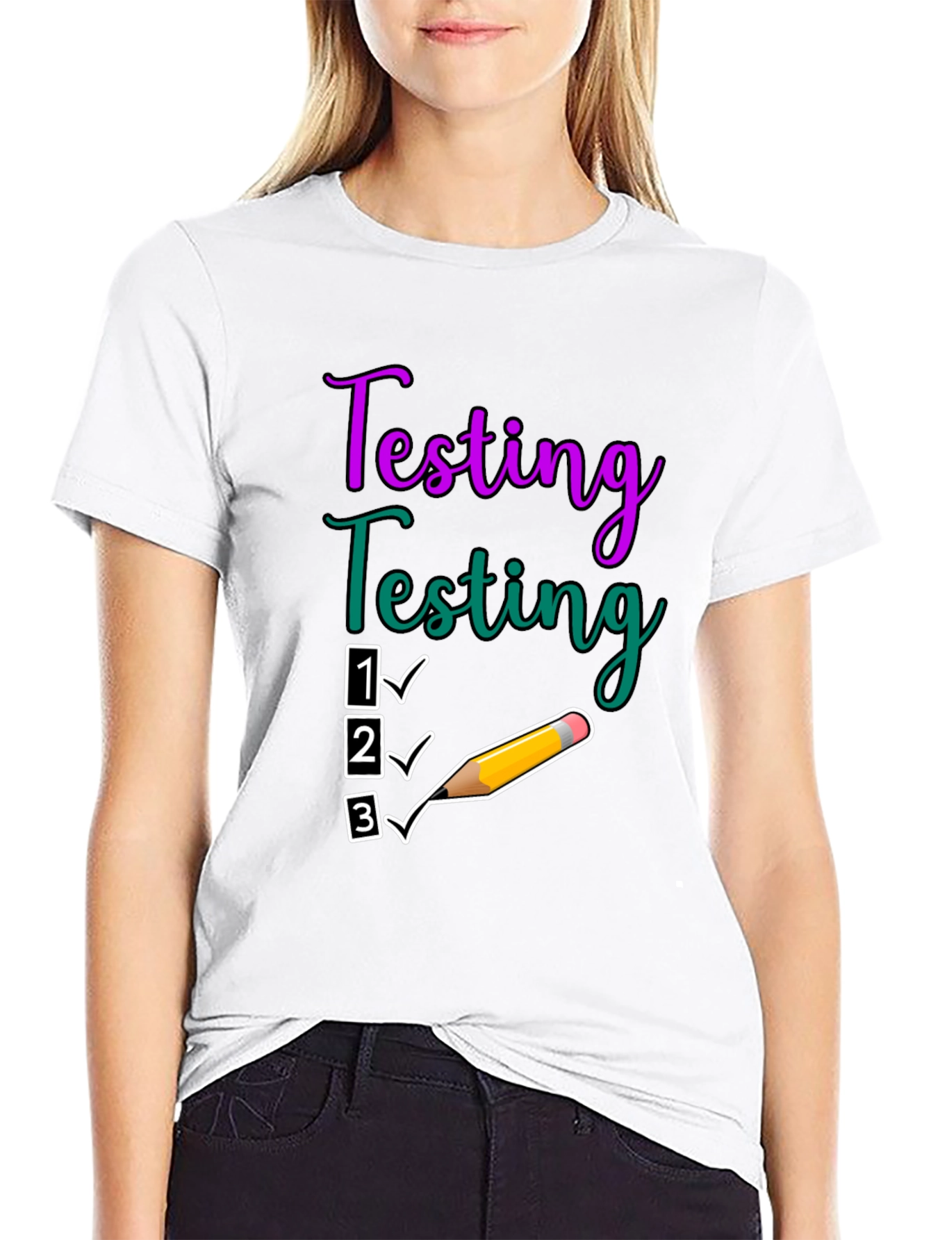 Testing Checklist Graphic T-Shirt