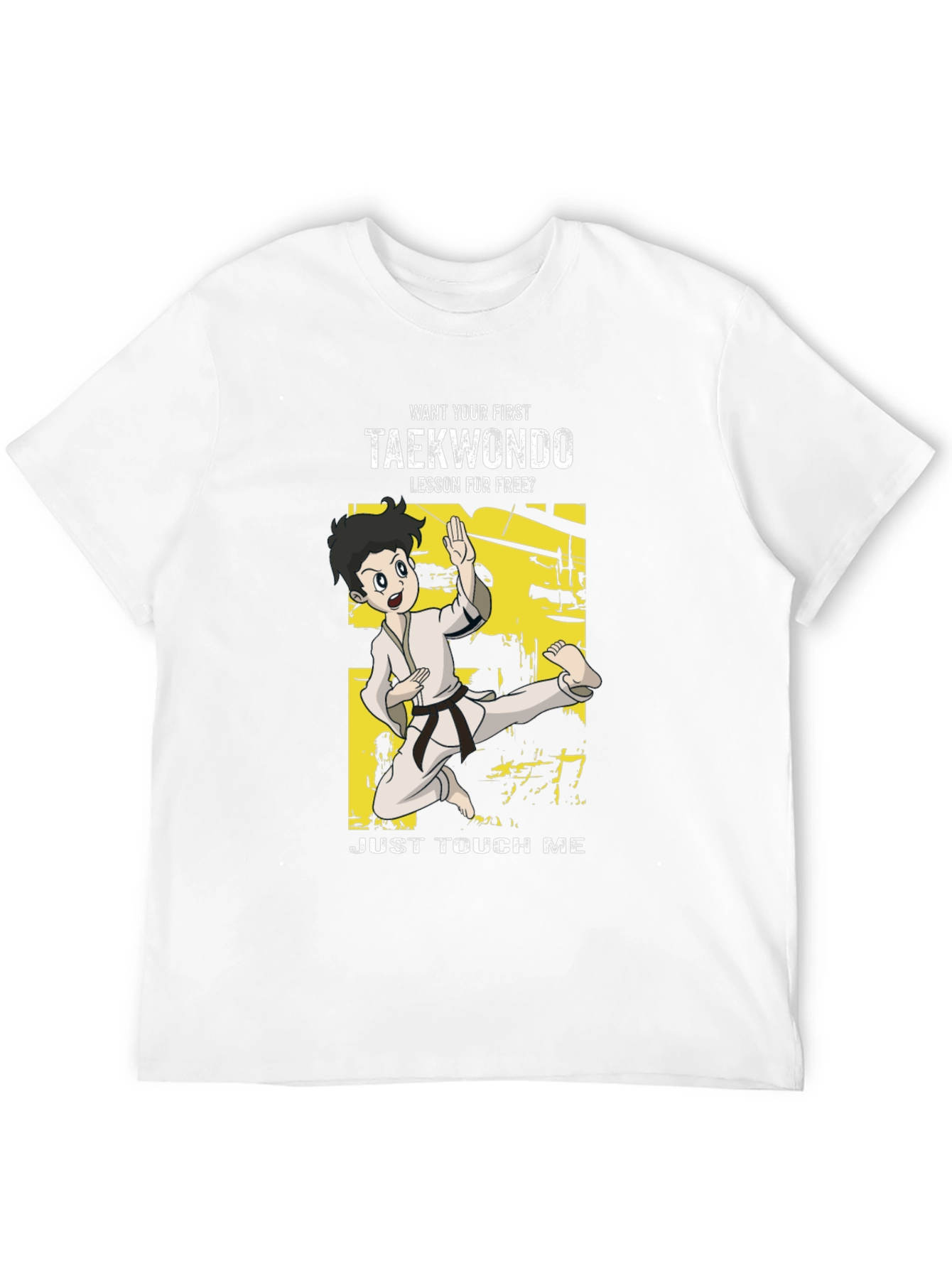 Taekwondo Funny Cartoon T-Shirt
