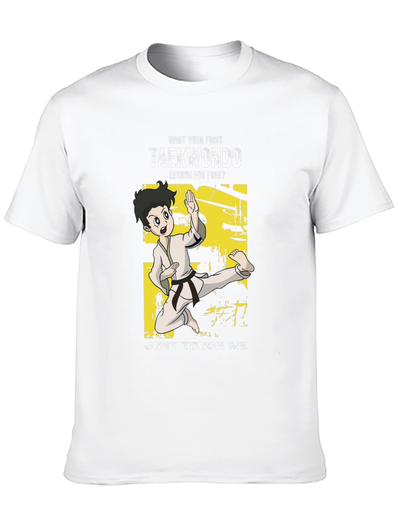 Taekwondo Funny Cartoon T-Shirt