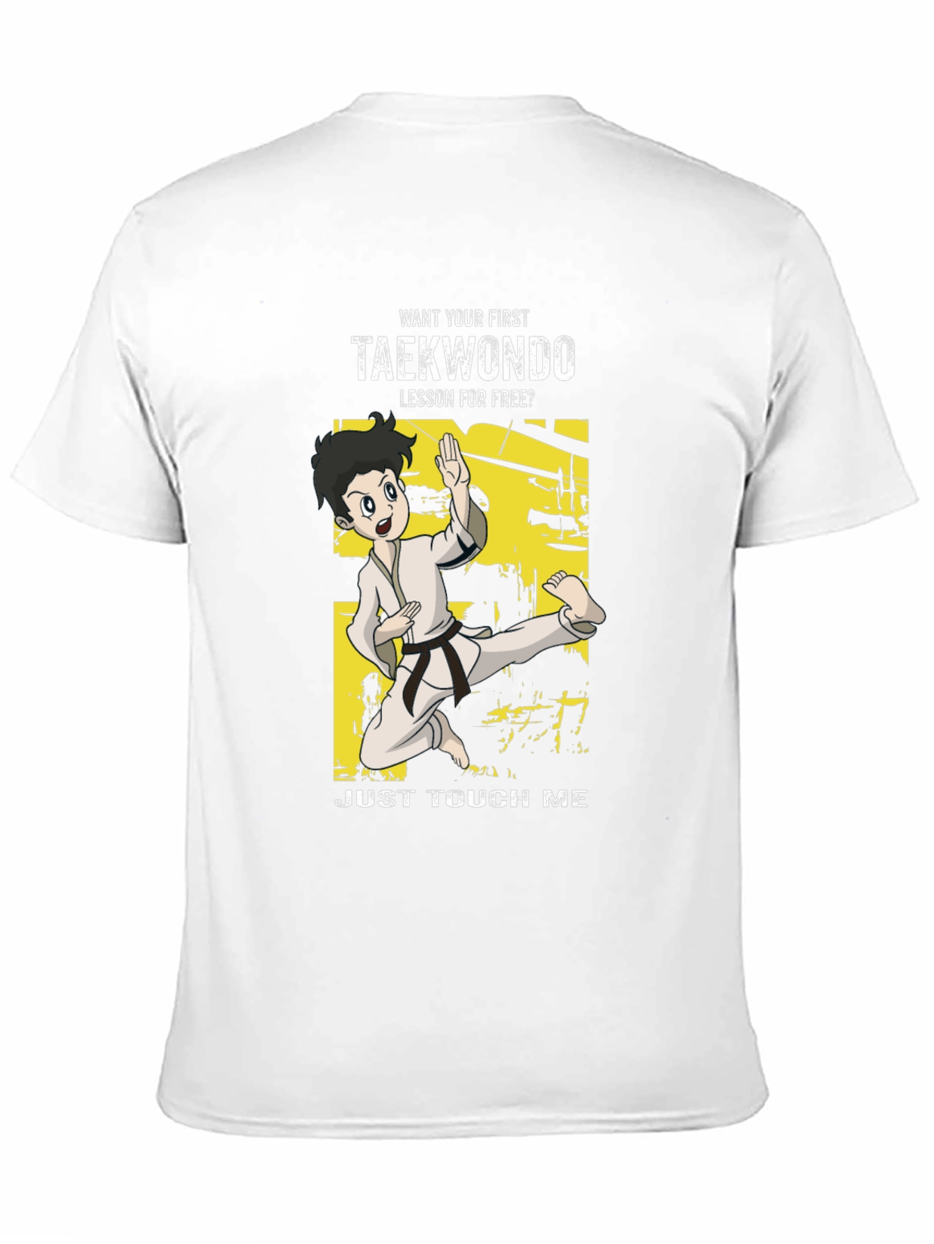 Taekwondo Funny Cartoon T-Shirt