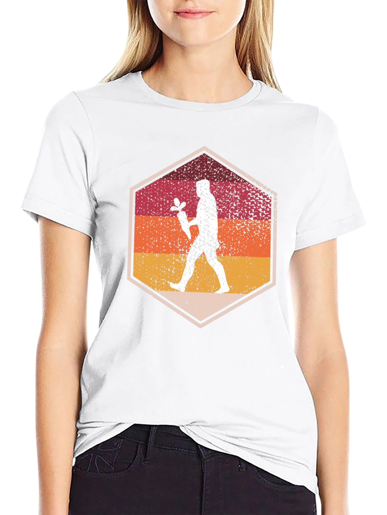 Retro Sunset Silhouette T-Shirt