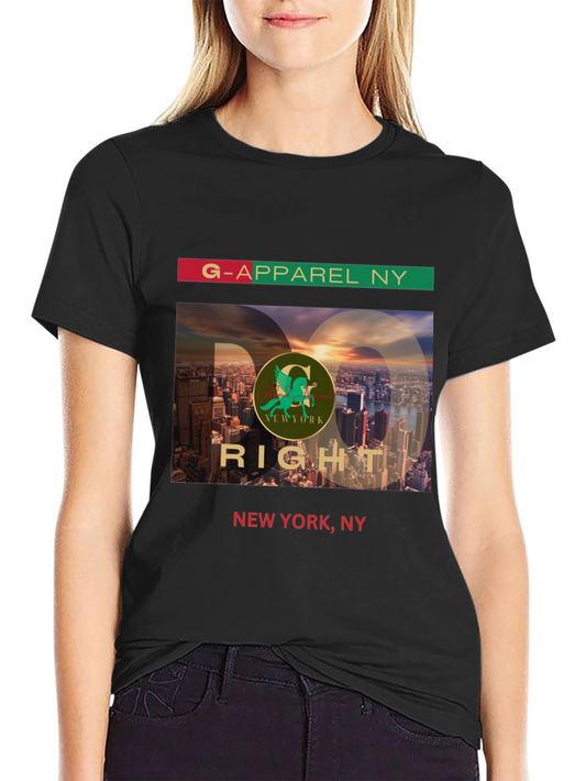 G-Apparel NY Black Graphic Tee