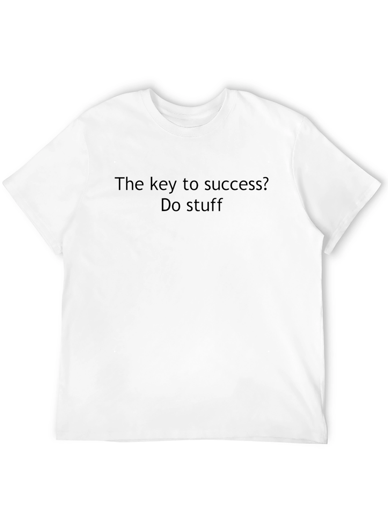 Success Tee - Do Stuff Black T-Shirt