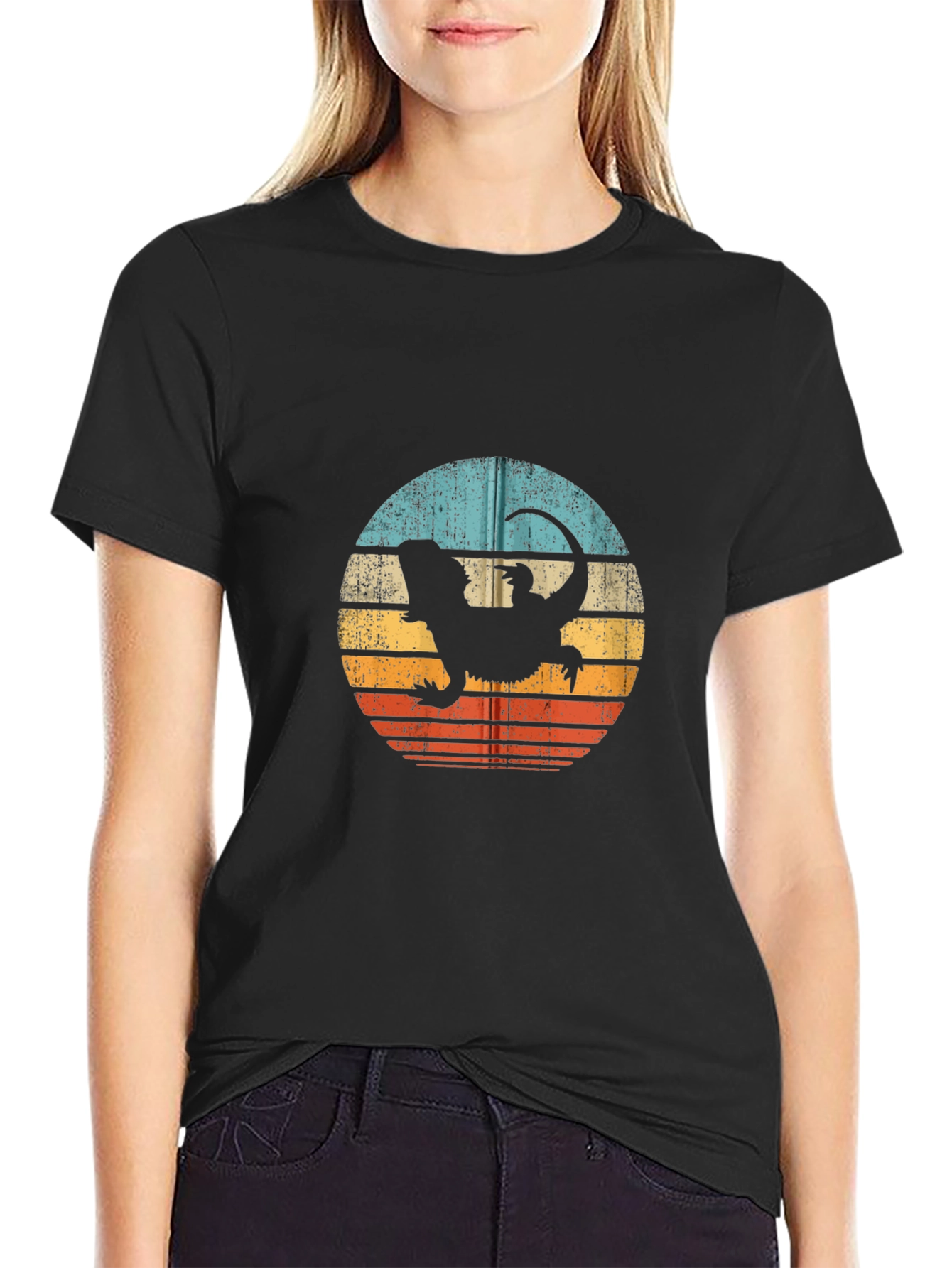 Retro Bearded Dragon T-Shirt