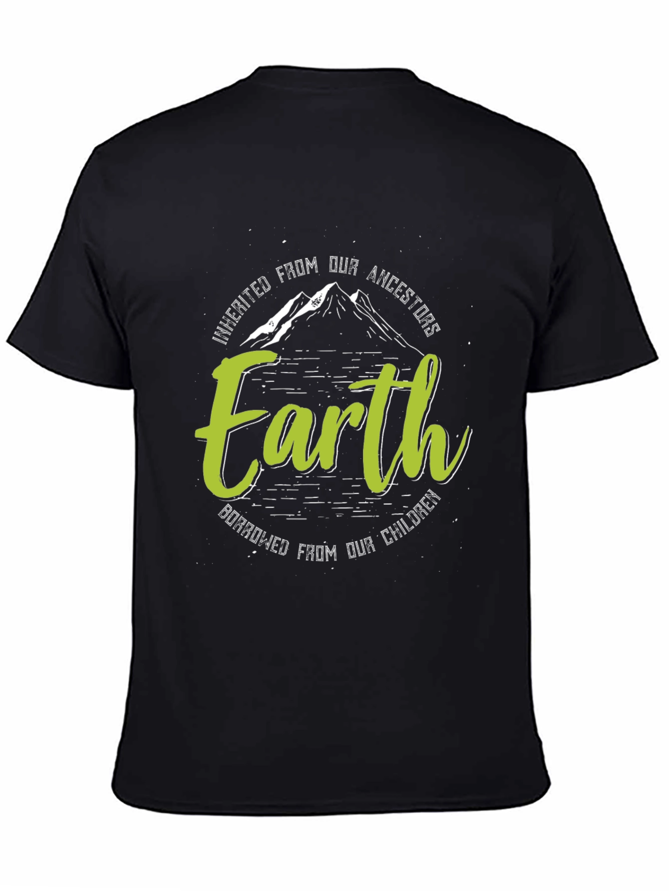 Earth Graphic T-Shirt - Inherited/Borrowed Design