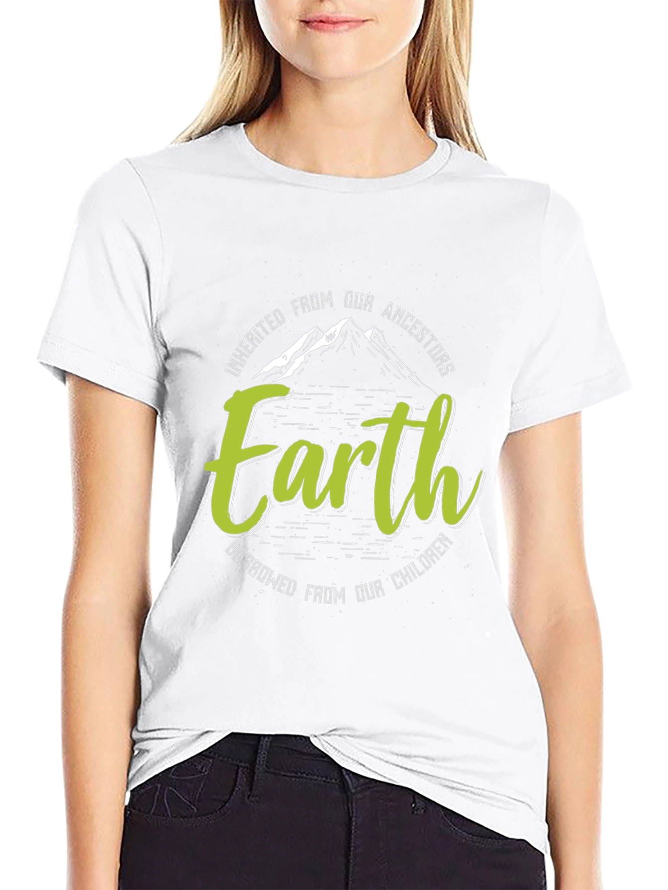 Earth Graphic T-Shirt - Inherited/Borrowed Design