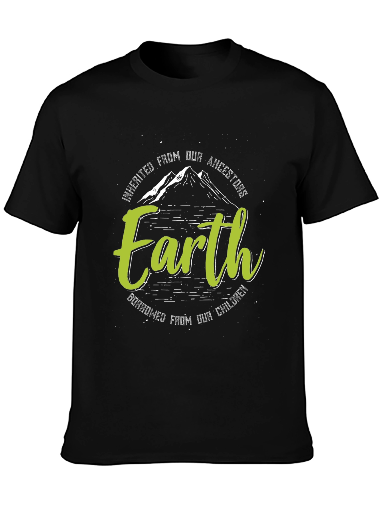 Earth Graphic T-Shirt - Inherited/Borrowed Design