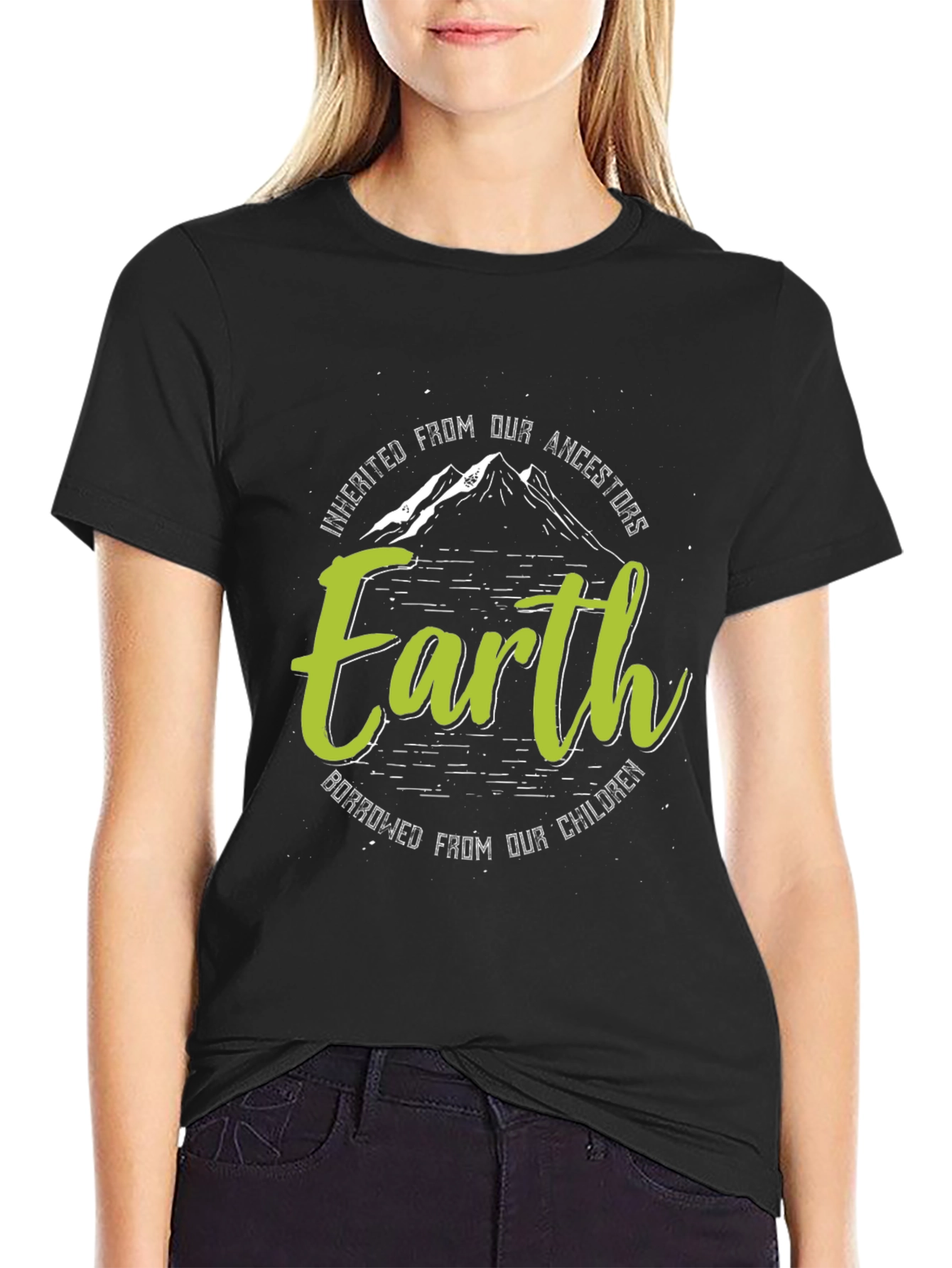 Earth Graphic T-Shirt - Inherited/Borrowed Design