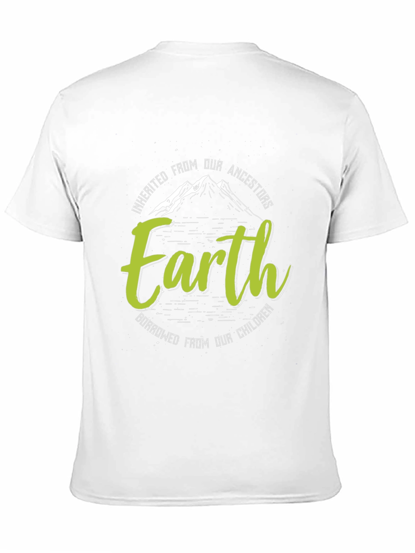 Earth Graphic T-Shirt - Inherited/Borrowed Design