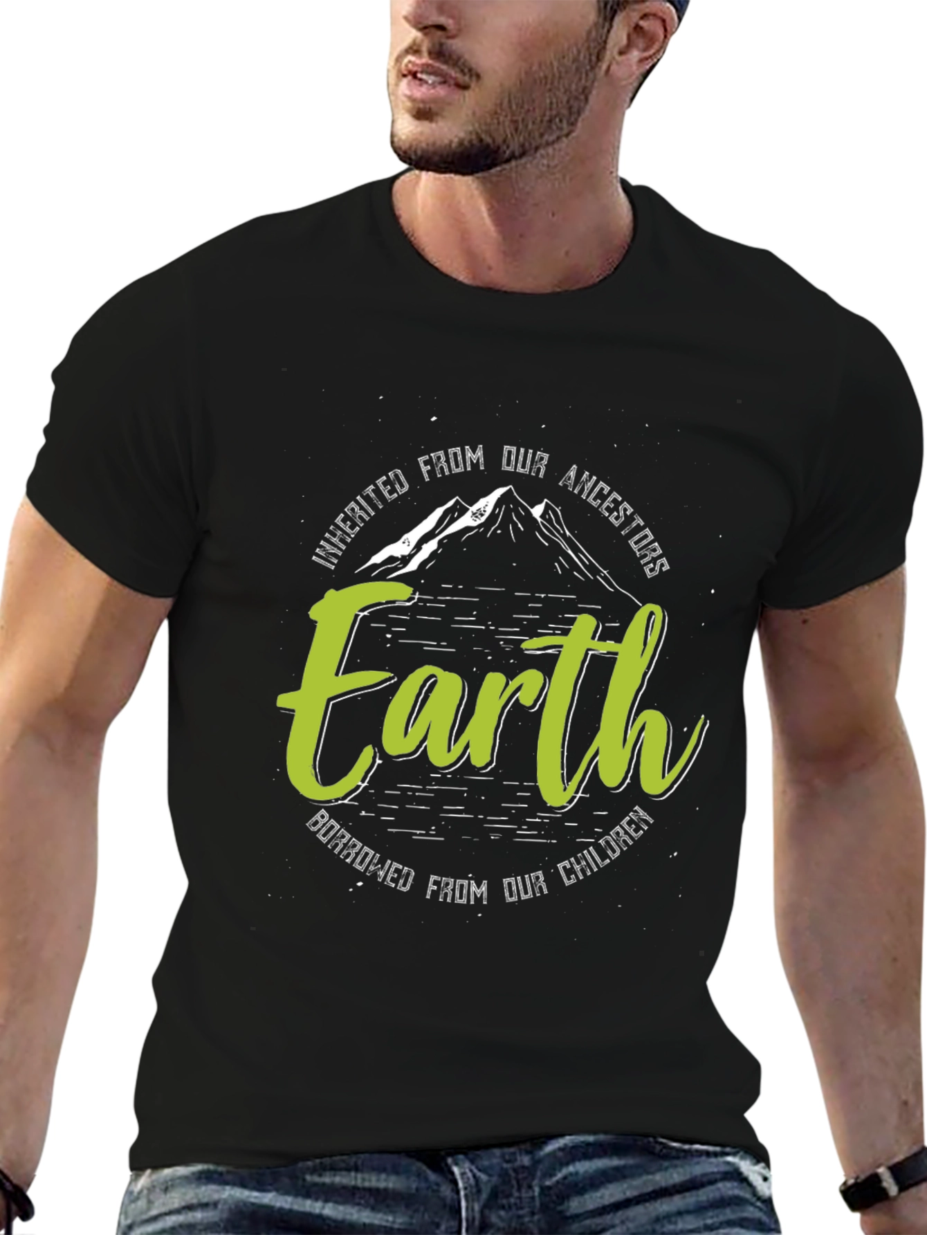 Earth Graphic T-Shirt - Inherited/Borrowed Design