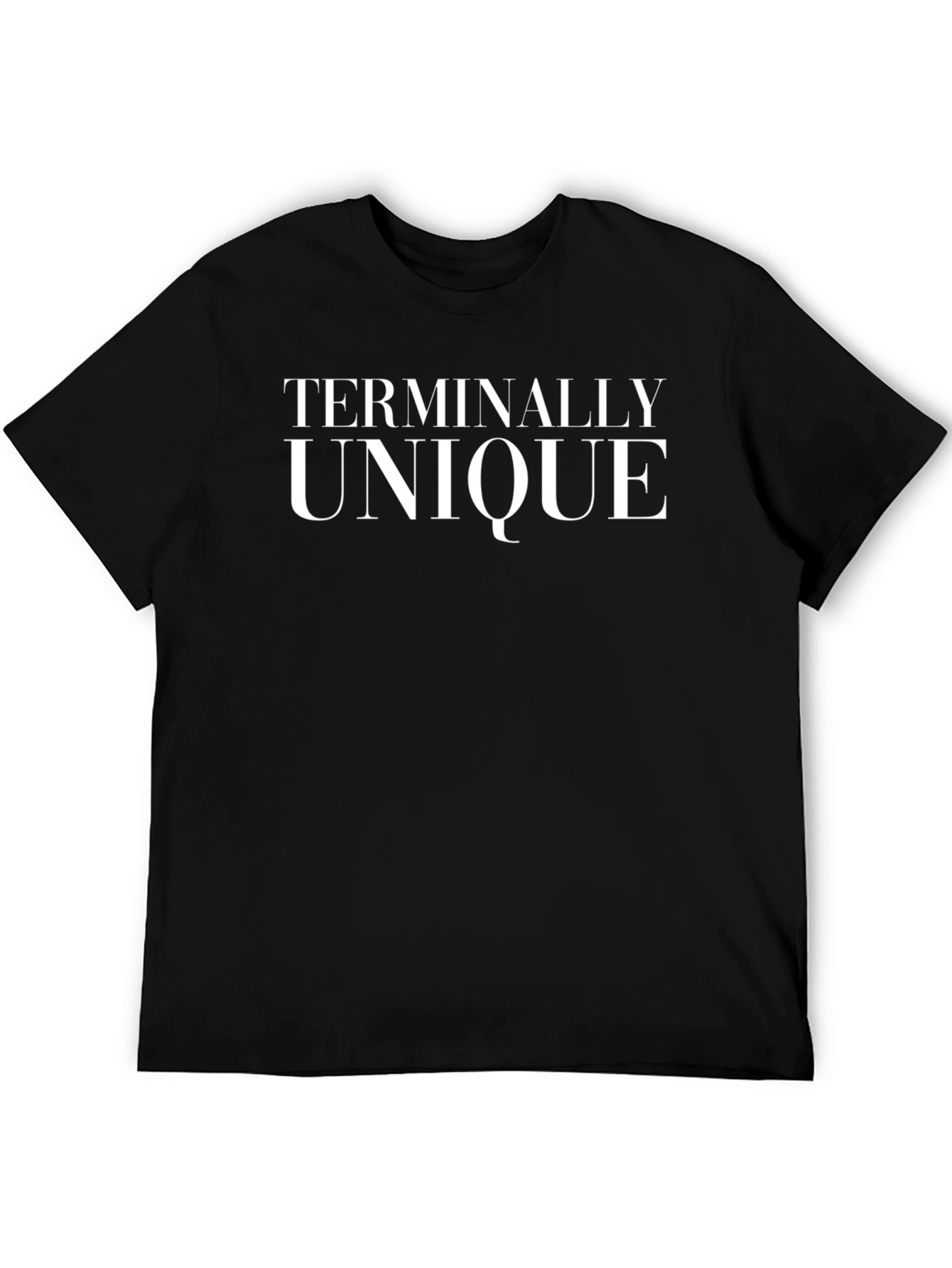Terminally Unique Graphic Tee - Mens Black T-Shirt