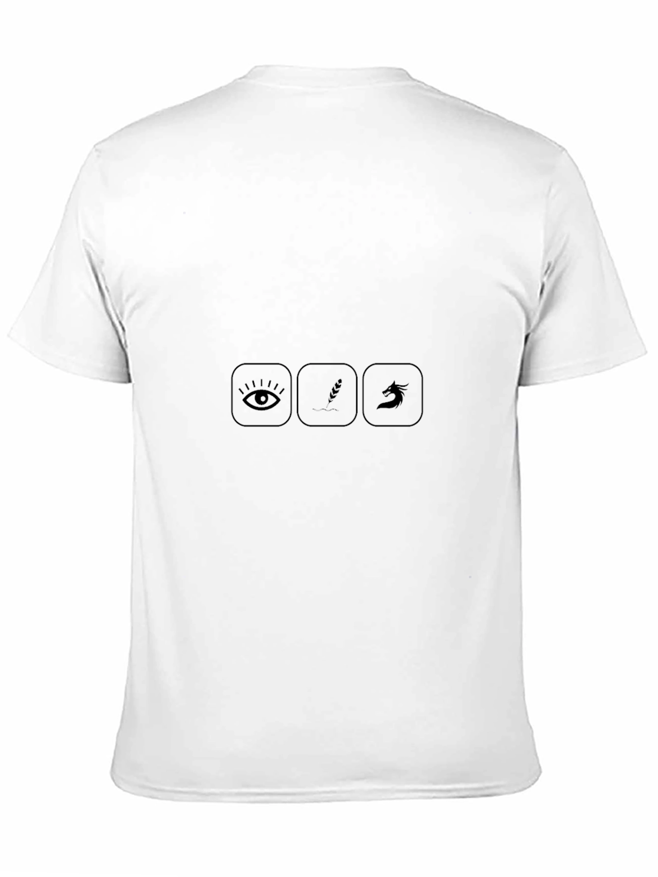 Mystic Symbol T-Shirt - Eye Quill Dragon