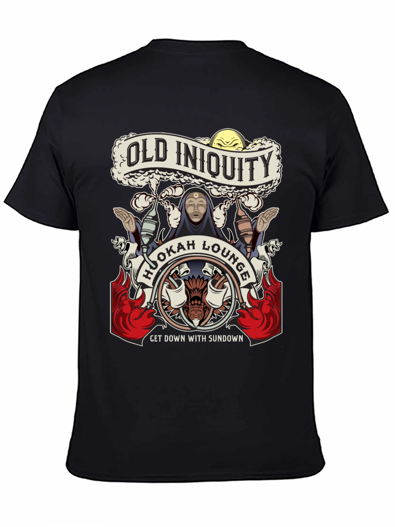 Old Iniquity Hookah Lounge T-Shirt