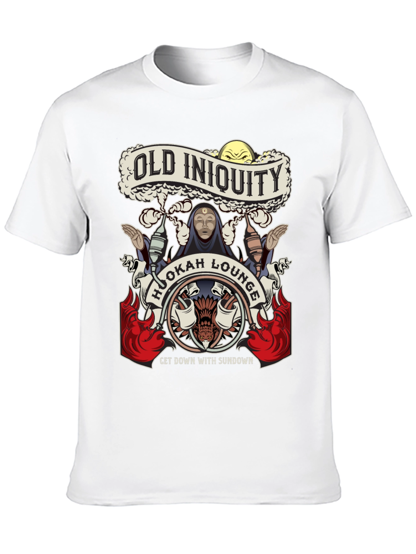 Old Iniquity Hookah Lounge T-Shirt